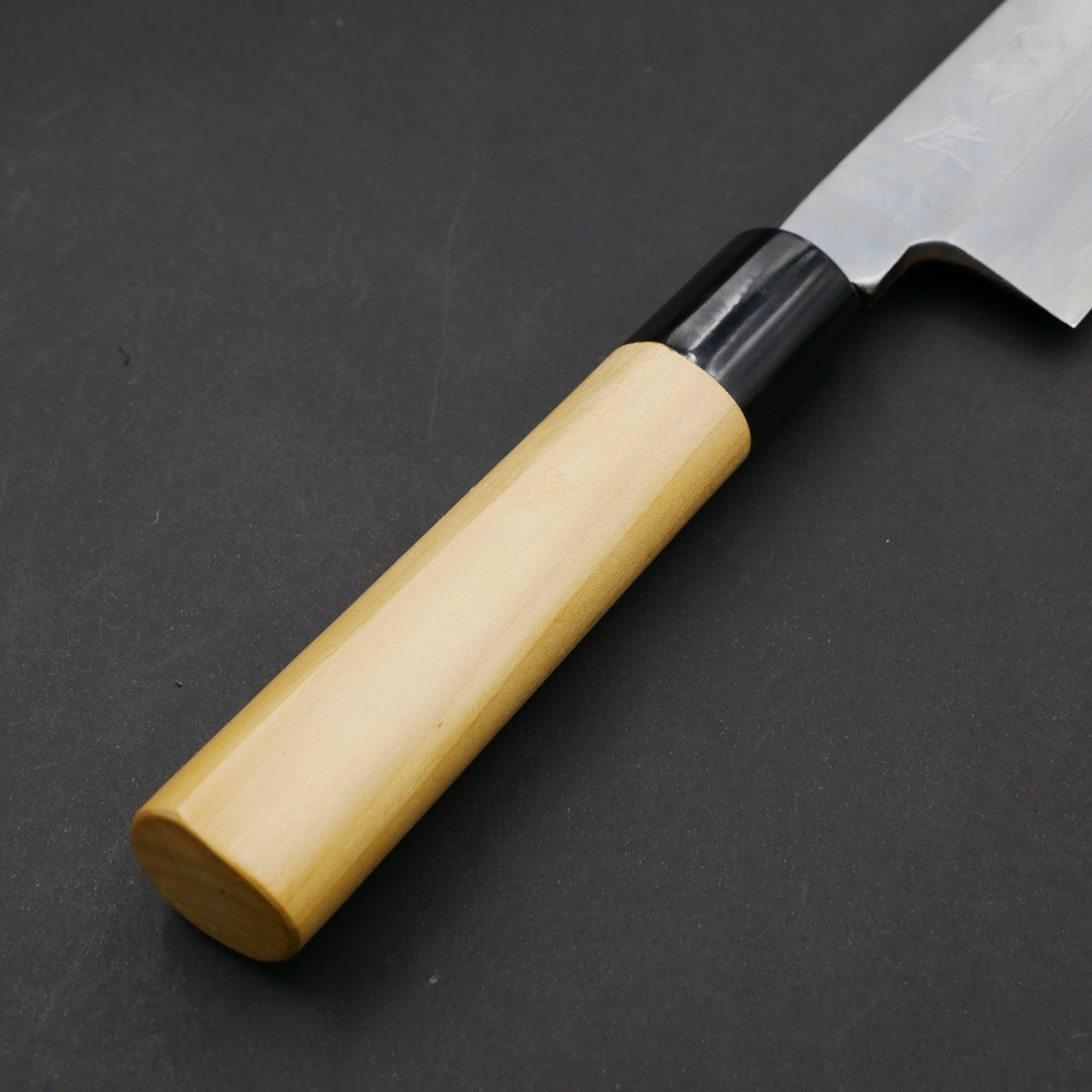 白二鋼 薄刃 朴柄