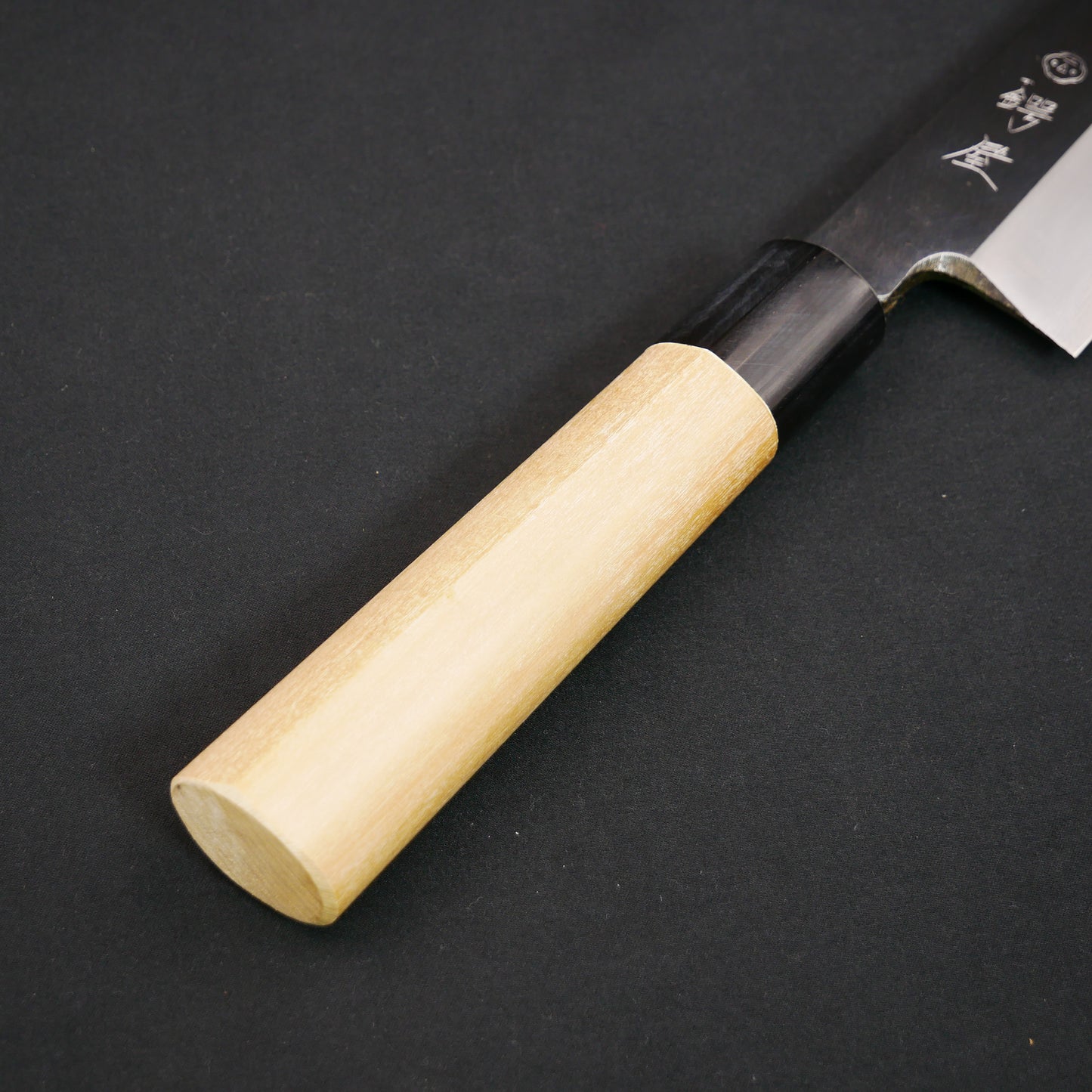 White#2 Carbon Steel Honekiri (Hamokiri) Magnolia Handle