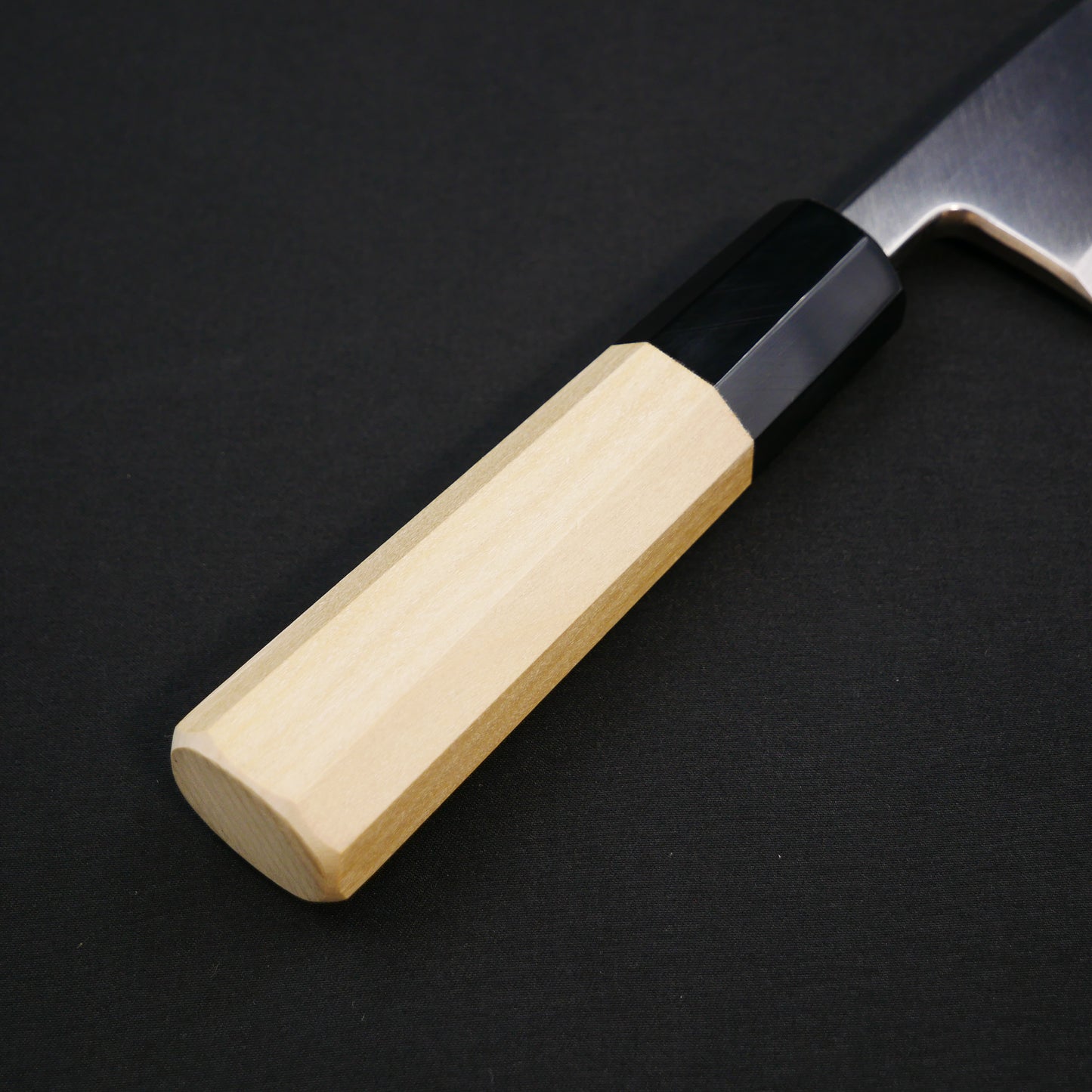 銀三鋼 上仕上 小出刃 朴八角柄