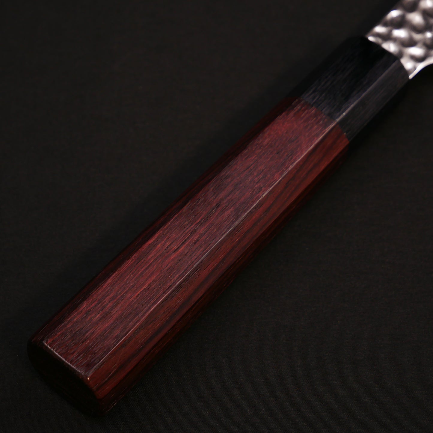 Molybdenum Vanadium Steel 67Layers Tsuchime Santoku Rosewood Octagonal Handle