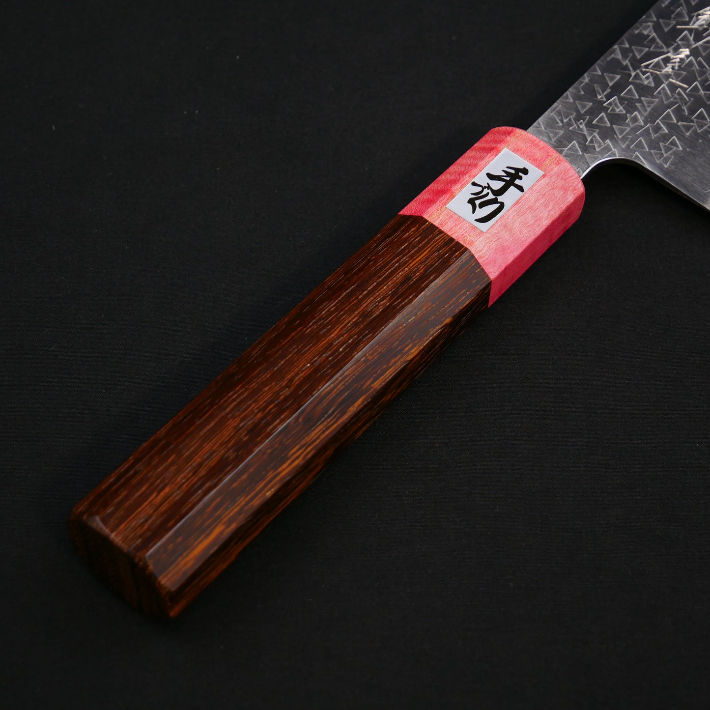 HSS Tsuchime Santoku Tagayasan Octagonal Handle