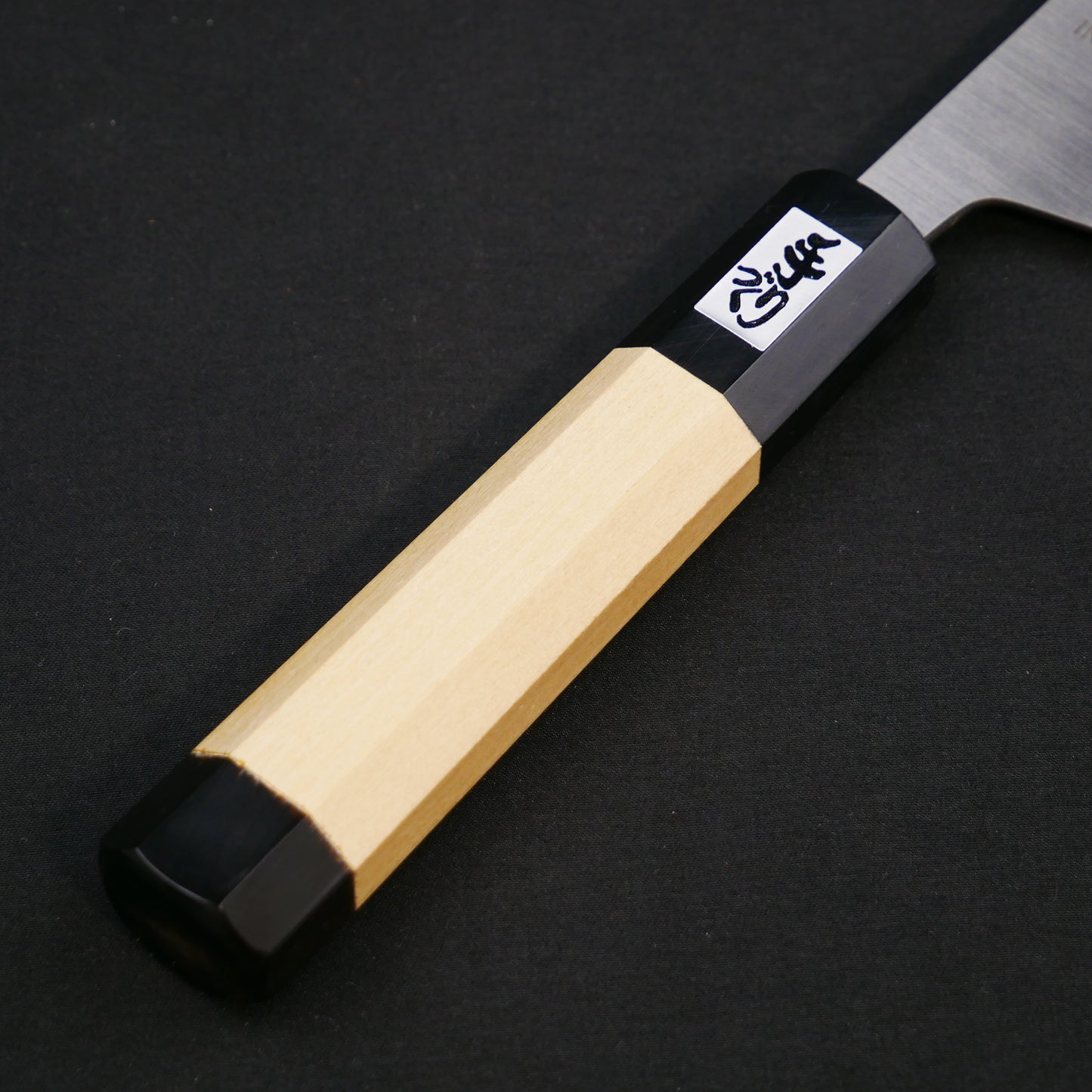 本焼INOX 変形菜切 朴八角柄