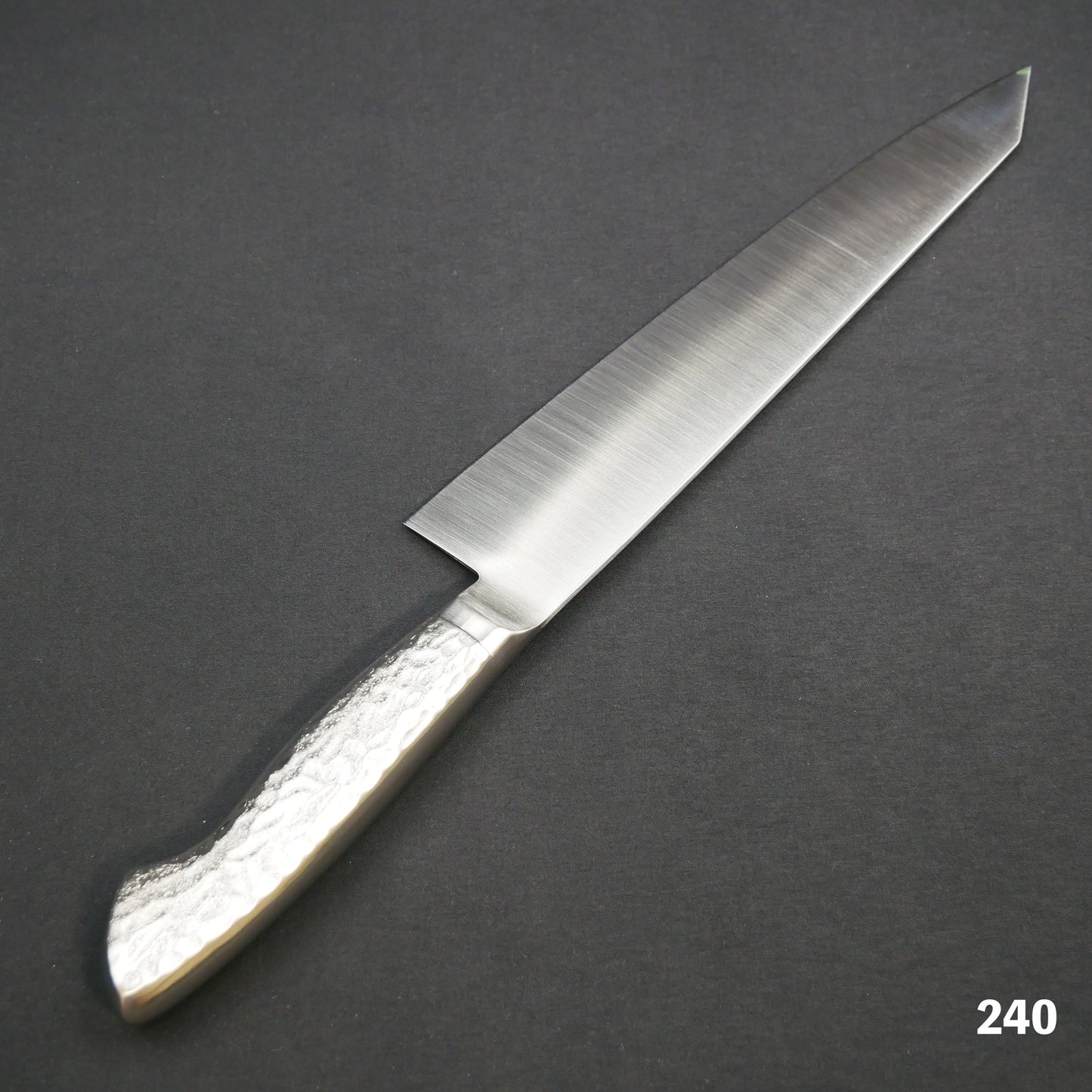 モリブデンバナジウム鋼 切付牛刀 ステンレス柄