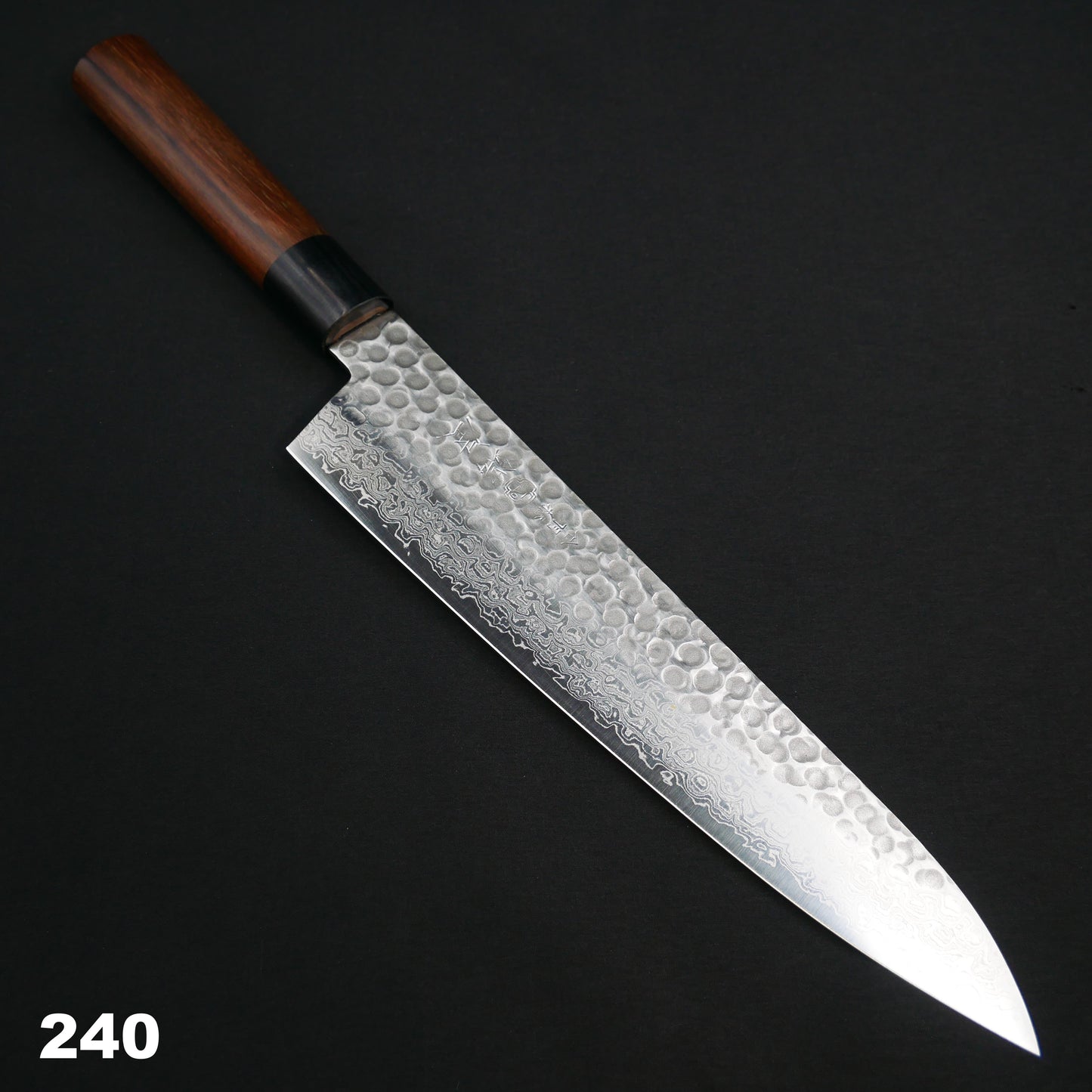 VG10 Multilayer Tsuchime Gyuto Rosewood Handle