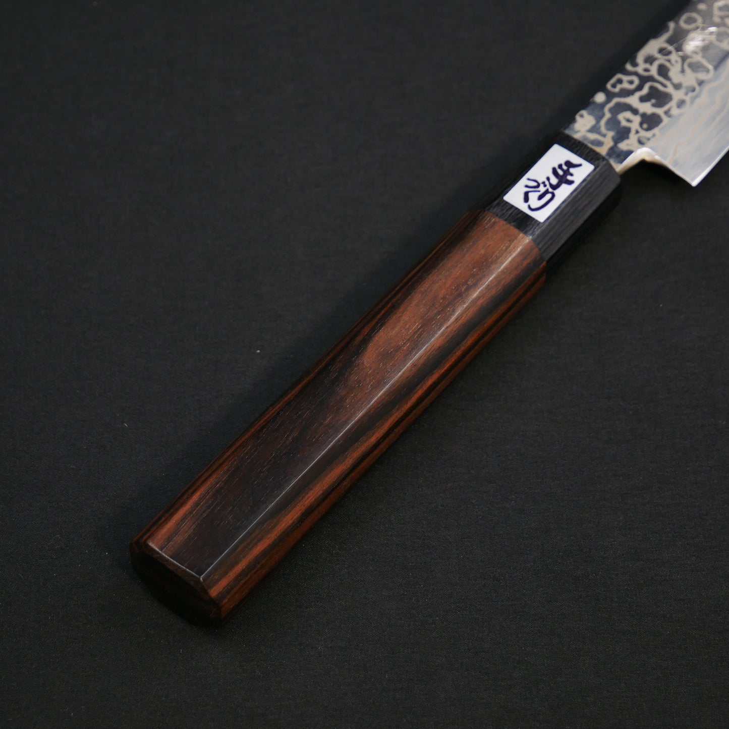 Yoshida Hamono ZDP189 Damascus Takohiki Ebnoy Octagonal Handle