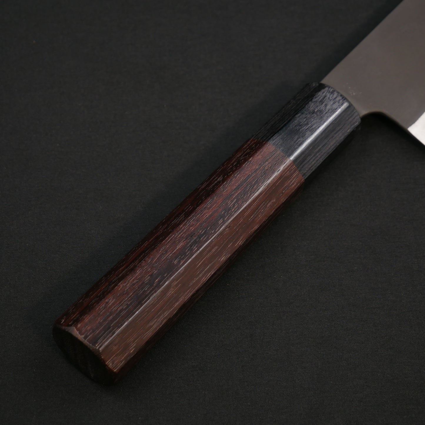 吉田刃物 ZDP189 黒打 菜切 紫檀八角柄