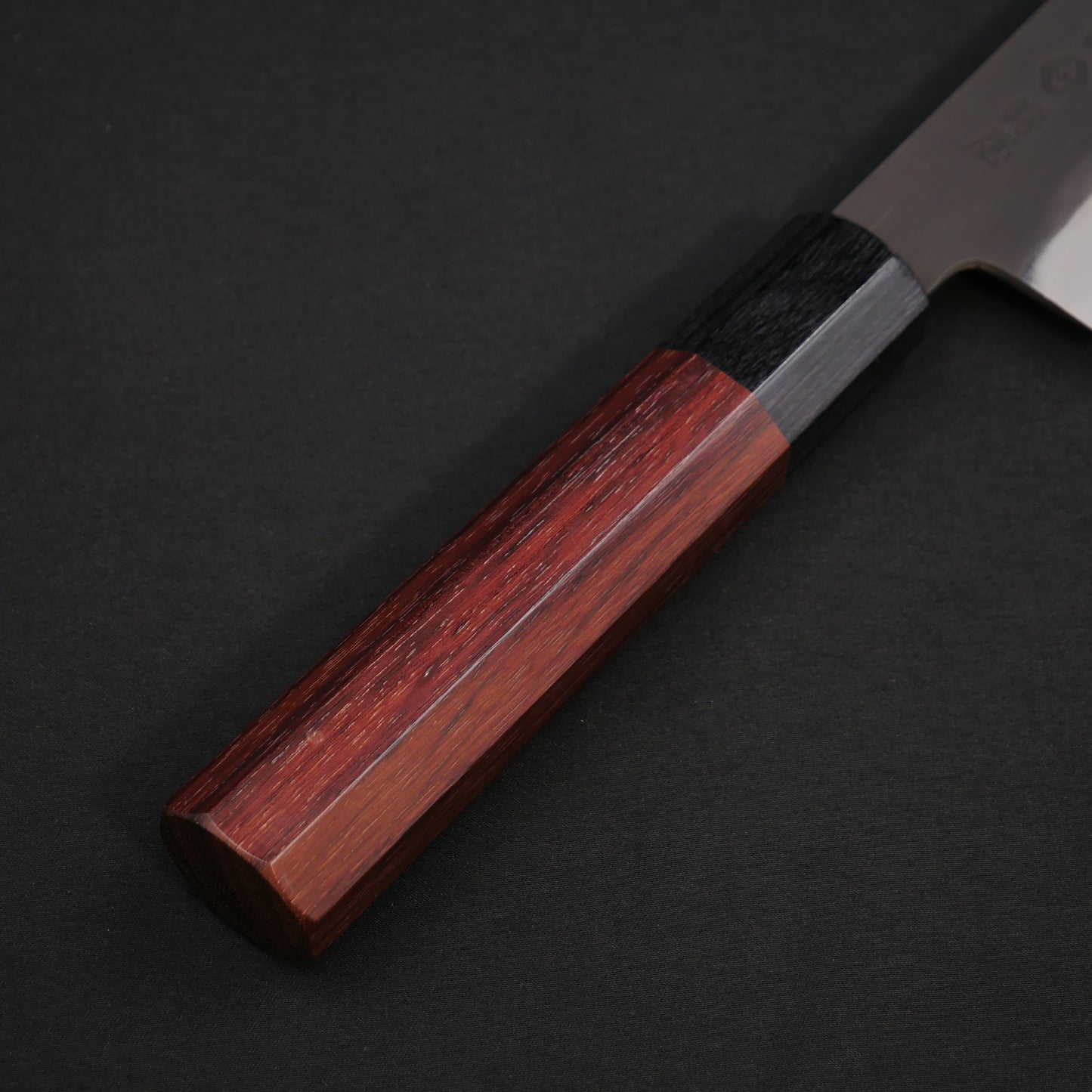 吉田刃物 ZDP189 黒打 牛刀 紫檀八角柄