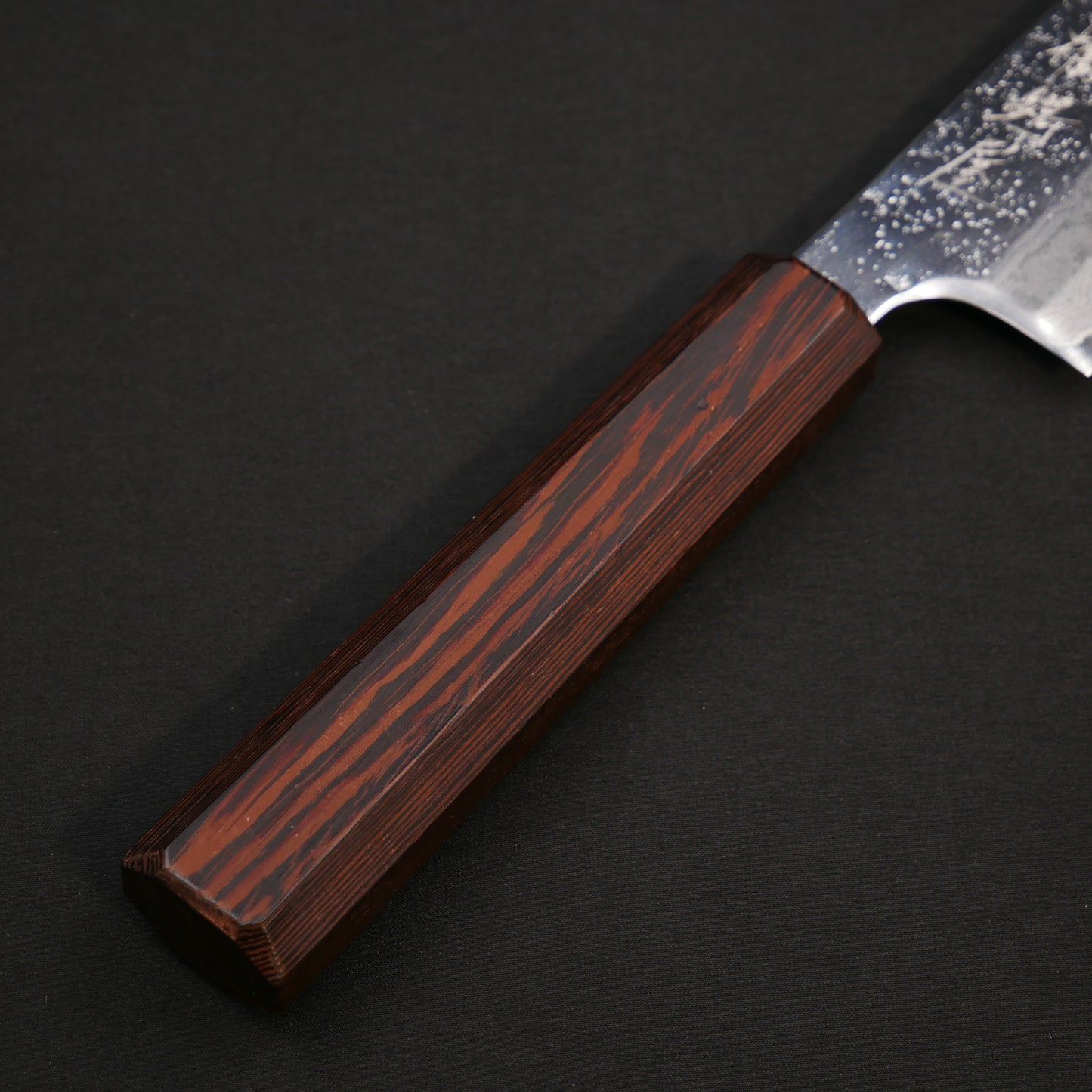 VG10 Nashiji Santoku Wenge Octagonal Handle