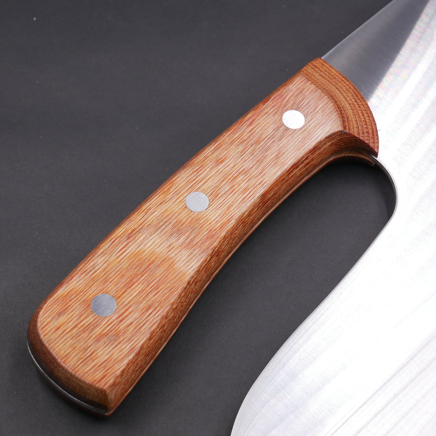 Molybdenum Steel Noodle Knife Curved Handle