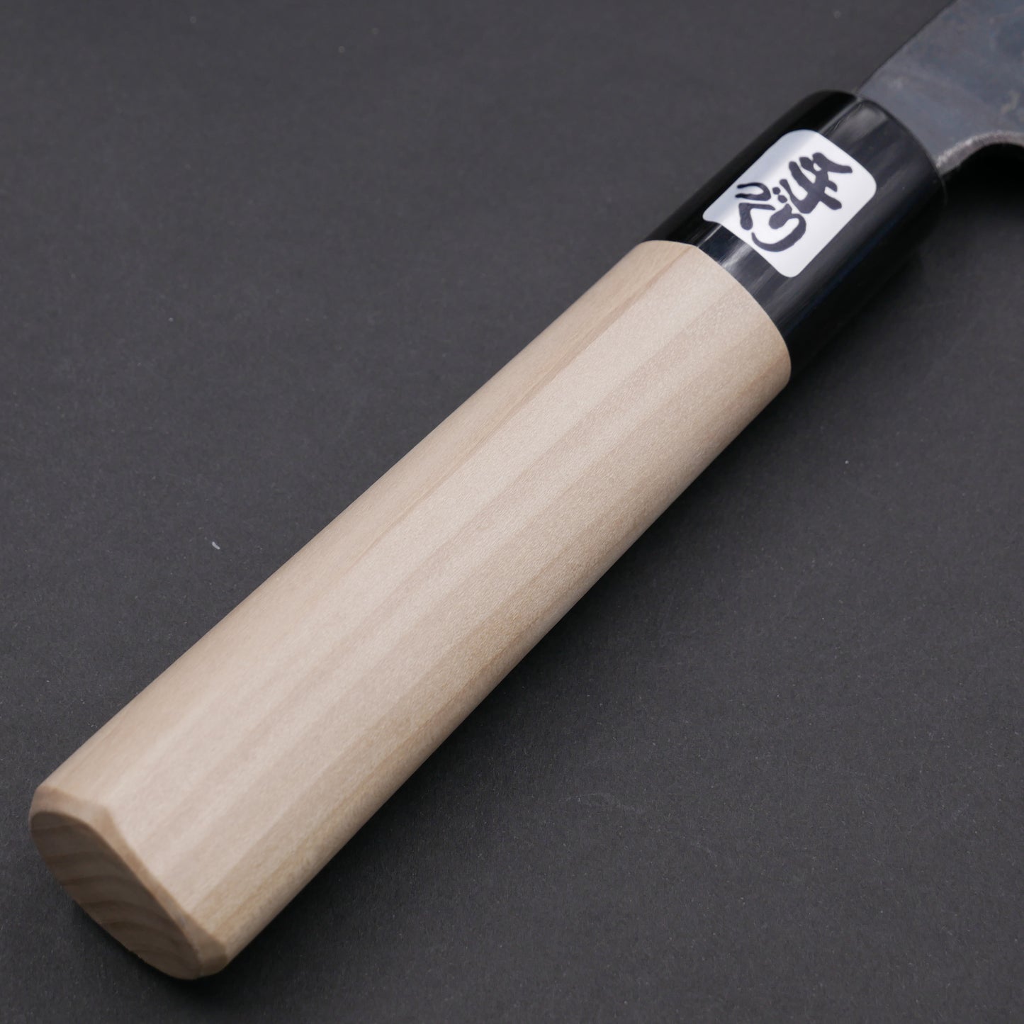 Blue#2 Carbon Steel Kurouchi Nakiri Magnolia handle