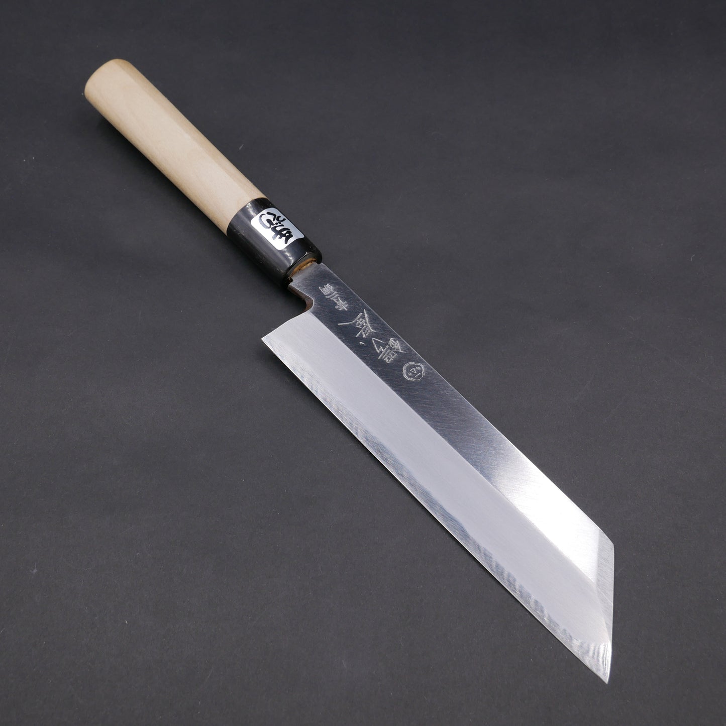 Blue#2 Carbon Steel Fine-Finish Mukimono Magnolia Handle