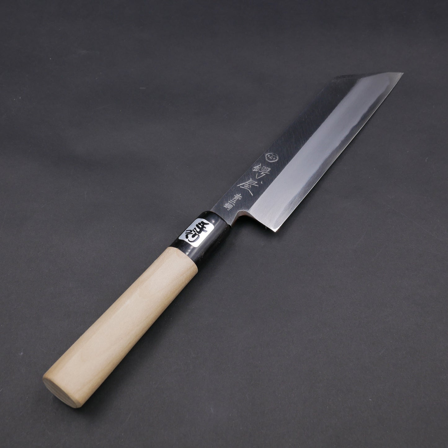 Blue#2 Carbon Steel Fine-Finish Mukimono Magnolia Handle