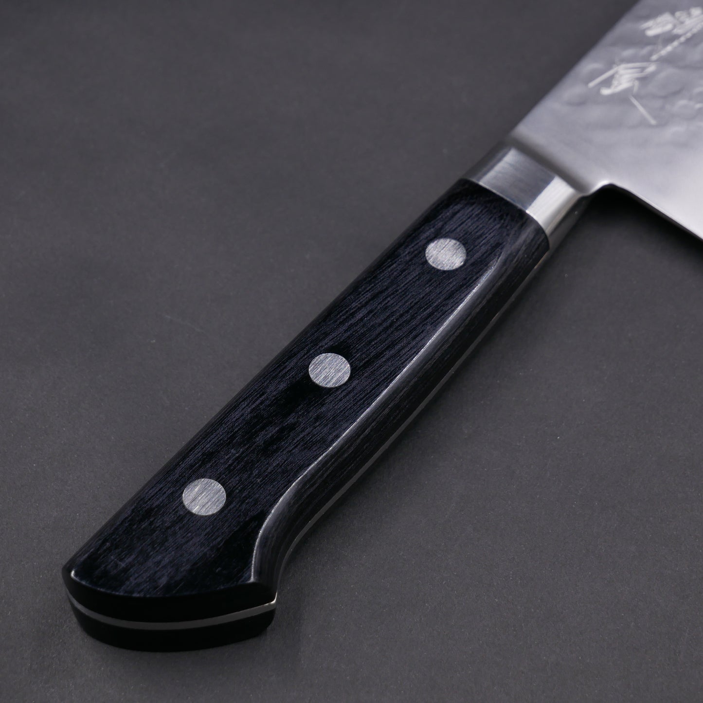 Molybdenum Steel Tsuchime Santoku