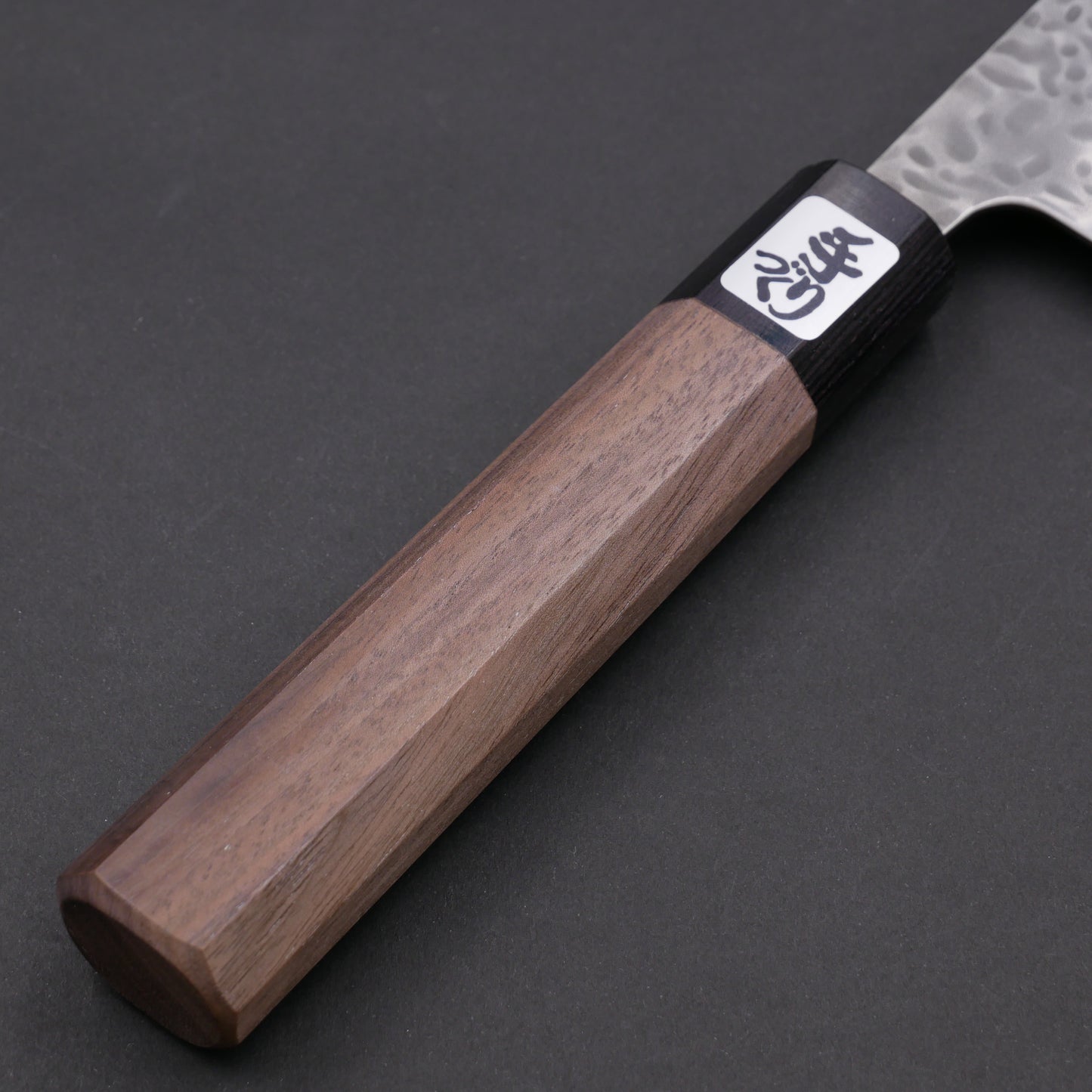 AUS10 Tsuchime Gyuto Walnut Octagonal Handle