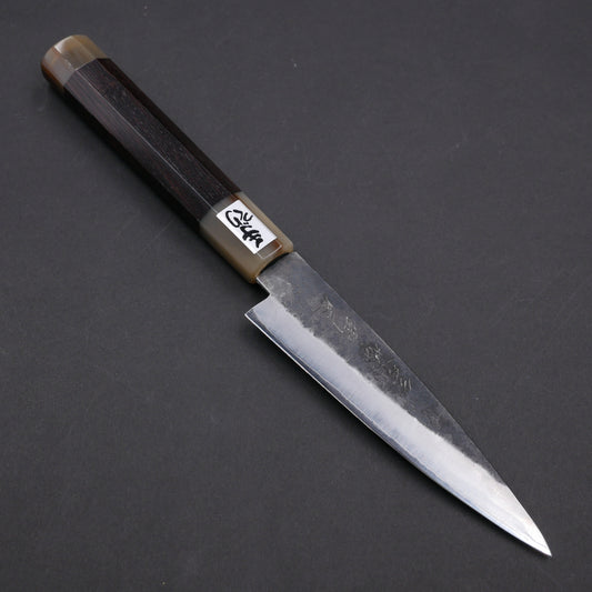 Yoshida Hamono ZDP189 Kurouchi Petty Ebony Octagonal Handle