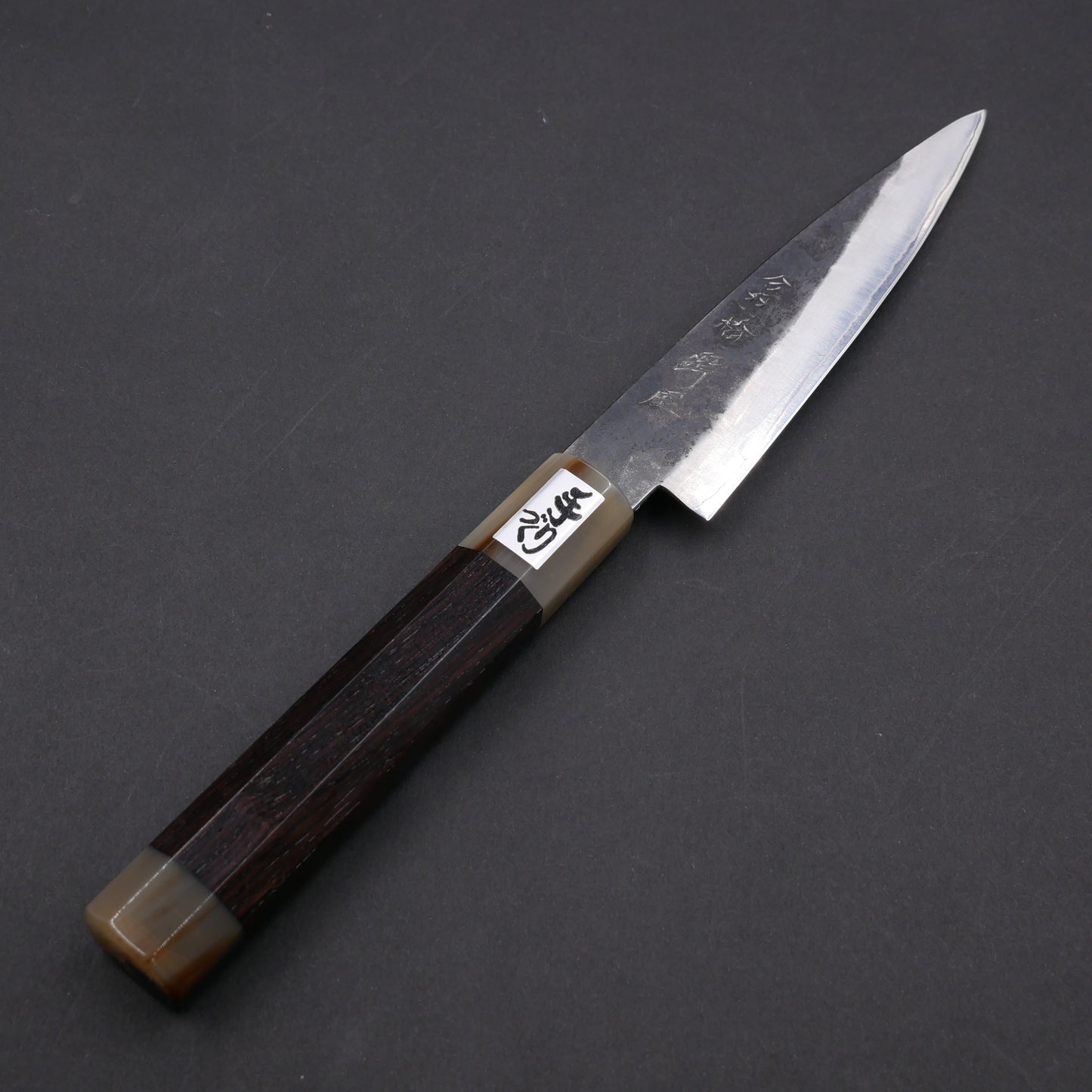 Yoshida Hamono ZDP189 Kurouchi Petty Ebony Octagonal Handle