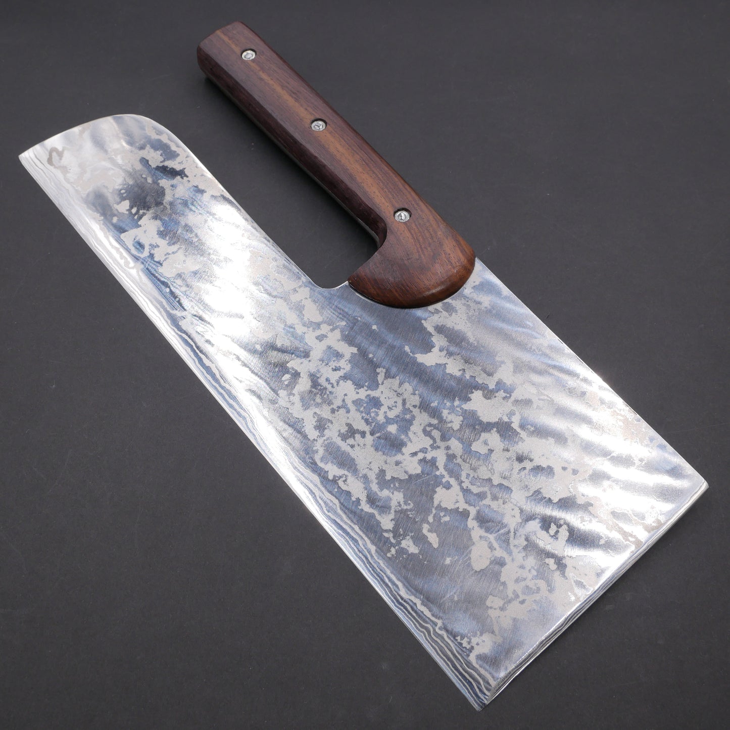 Yoshida Hamono ZDP189 Damascus Noodle Knife Straight Handle (Double Bevel)