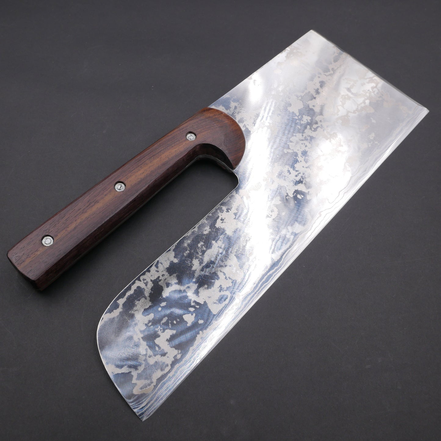 Yoshida Hamono ZDP189 Damascus Noodle Knife Straight Handle (Double Bevel)