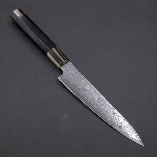 Molybdenum Steel 67Layers Damascus Petty Ebony Octagonal Handle