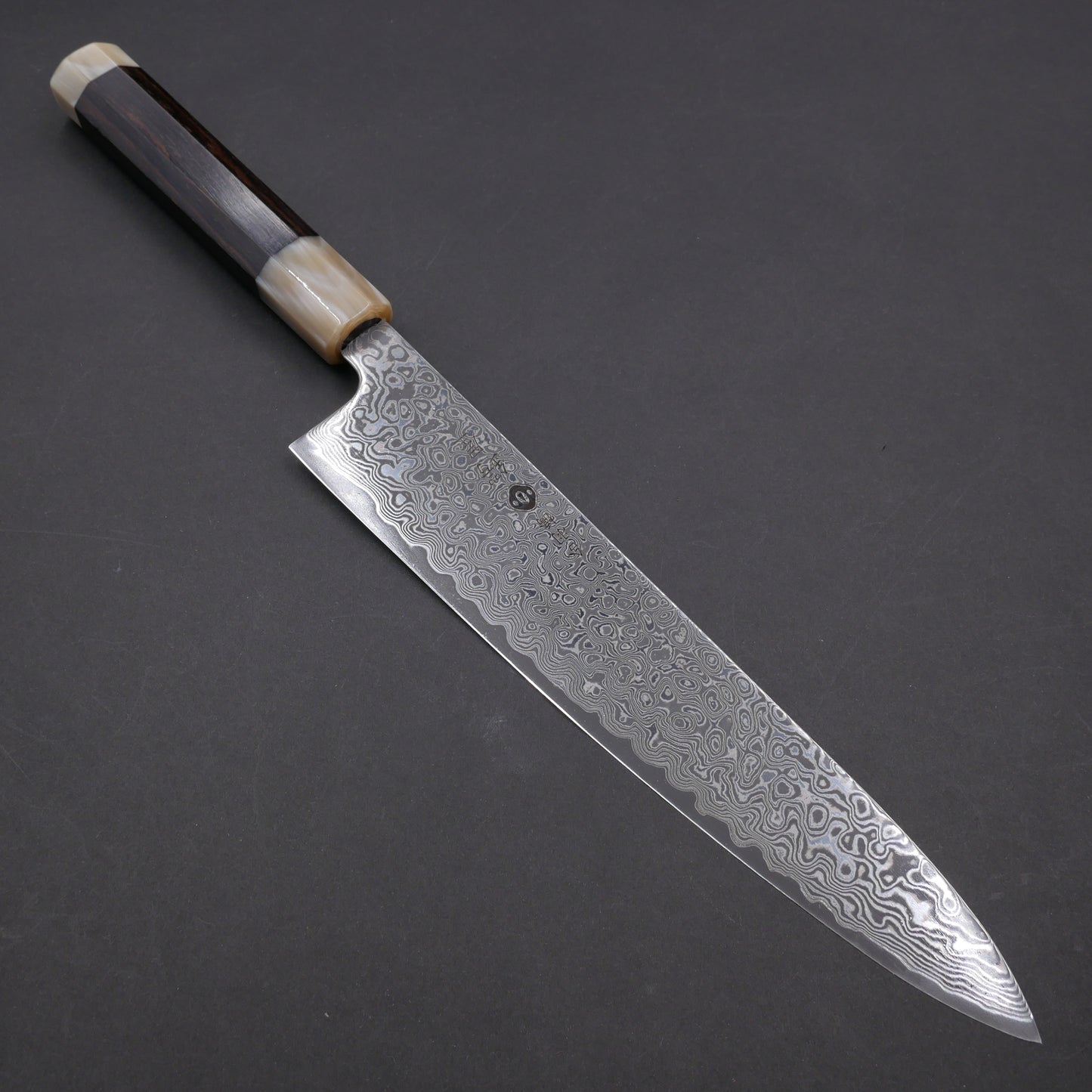 Molybdenum Steel 67Layers Damascus Gyuto Ebony Octagonal Handle