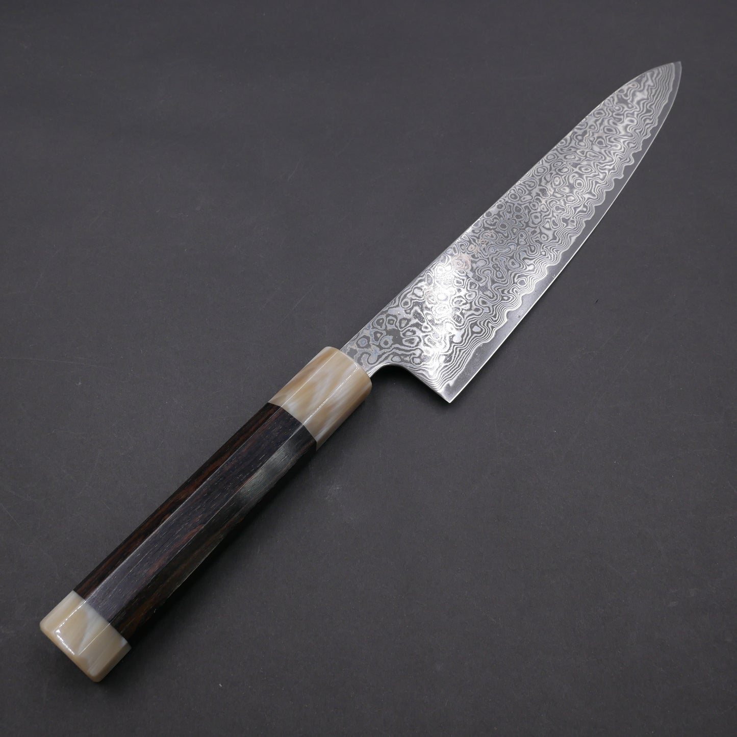 Molybdenum Steel 67Layers Damascus Gyuto Ebony Octagonal Handle