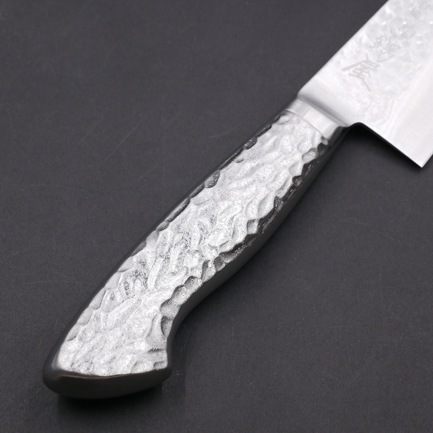 Molybdenum Vanadium Steel Tsuchime Kiritsuke Santoku Stainless Steel Handle