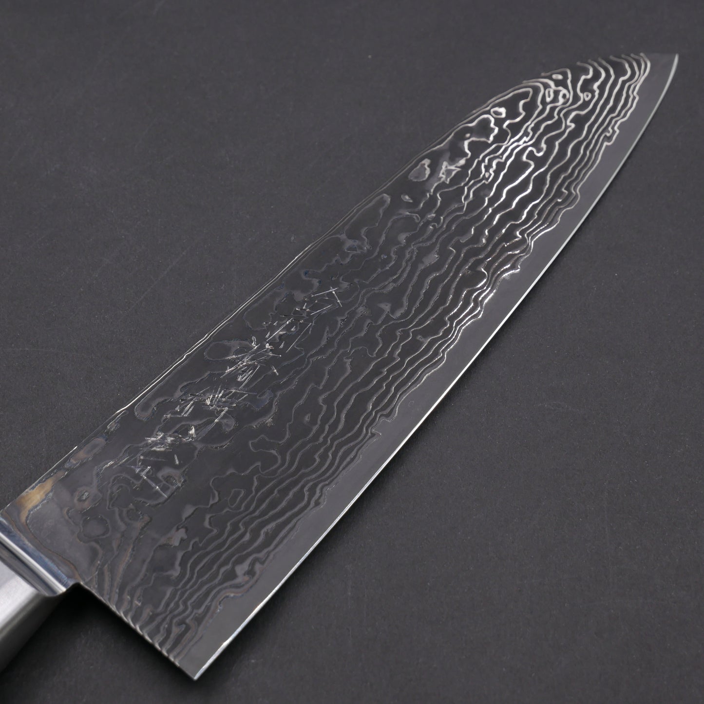 HSS 73 Layers Damascus Santoku Micarta Handle