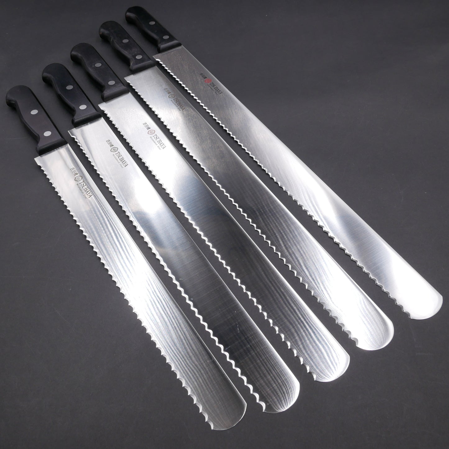 Molybdenum Steel Broad-Blade Bread Knife