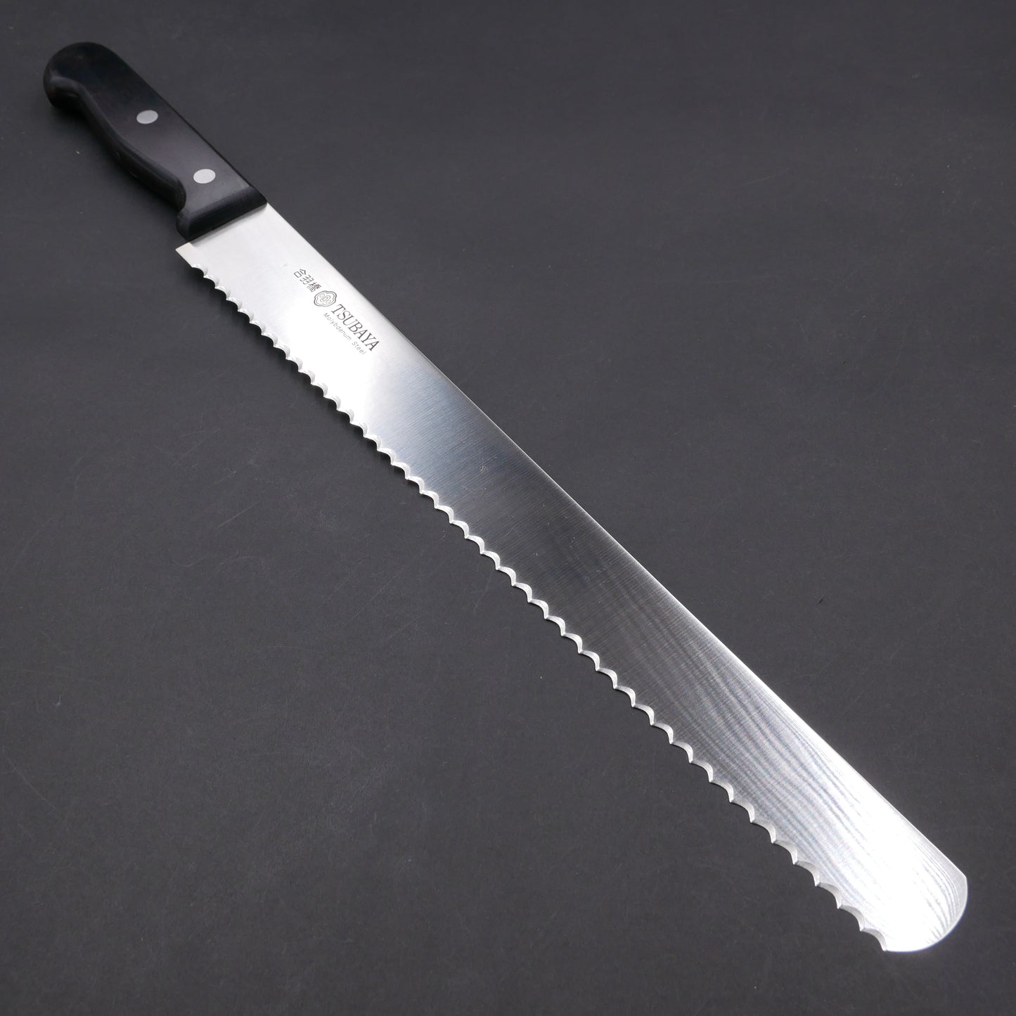 Molybdenum Steel Broad-Blade Bread Knife