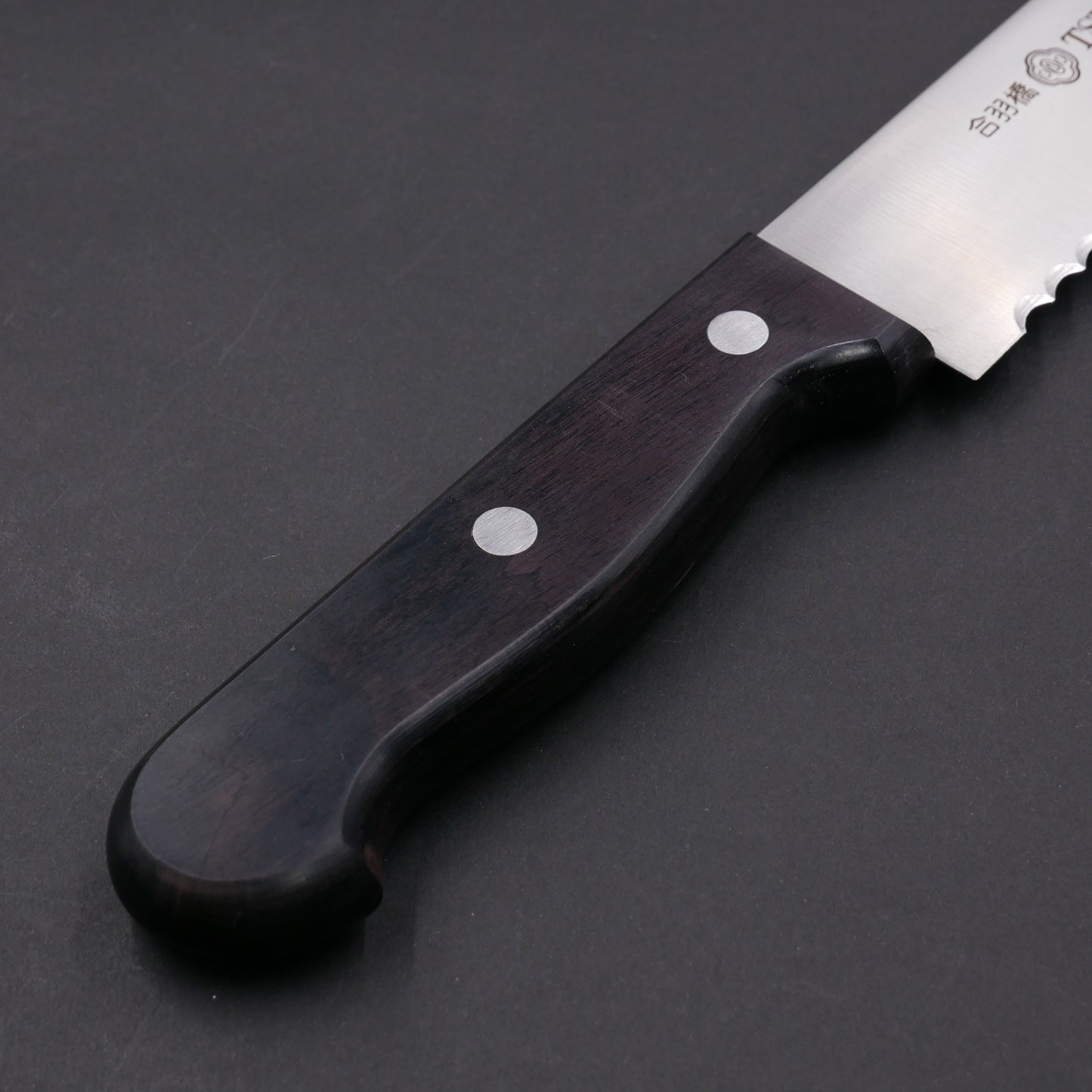 Molybdenum Steel Broad-Blade Bread Knife