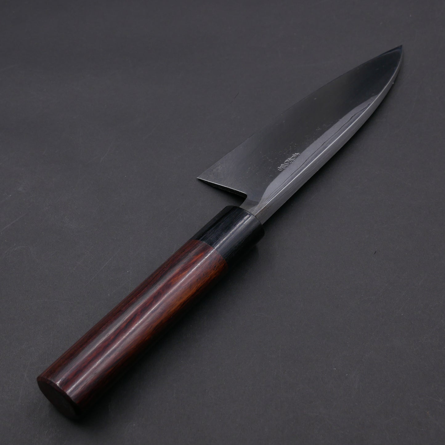 Blue#2 Carbon Steel 35 Layers Deba Rosewood Handle