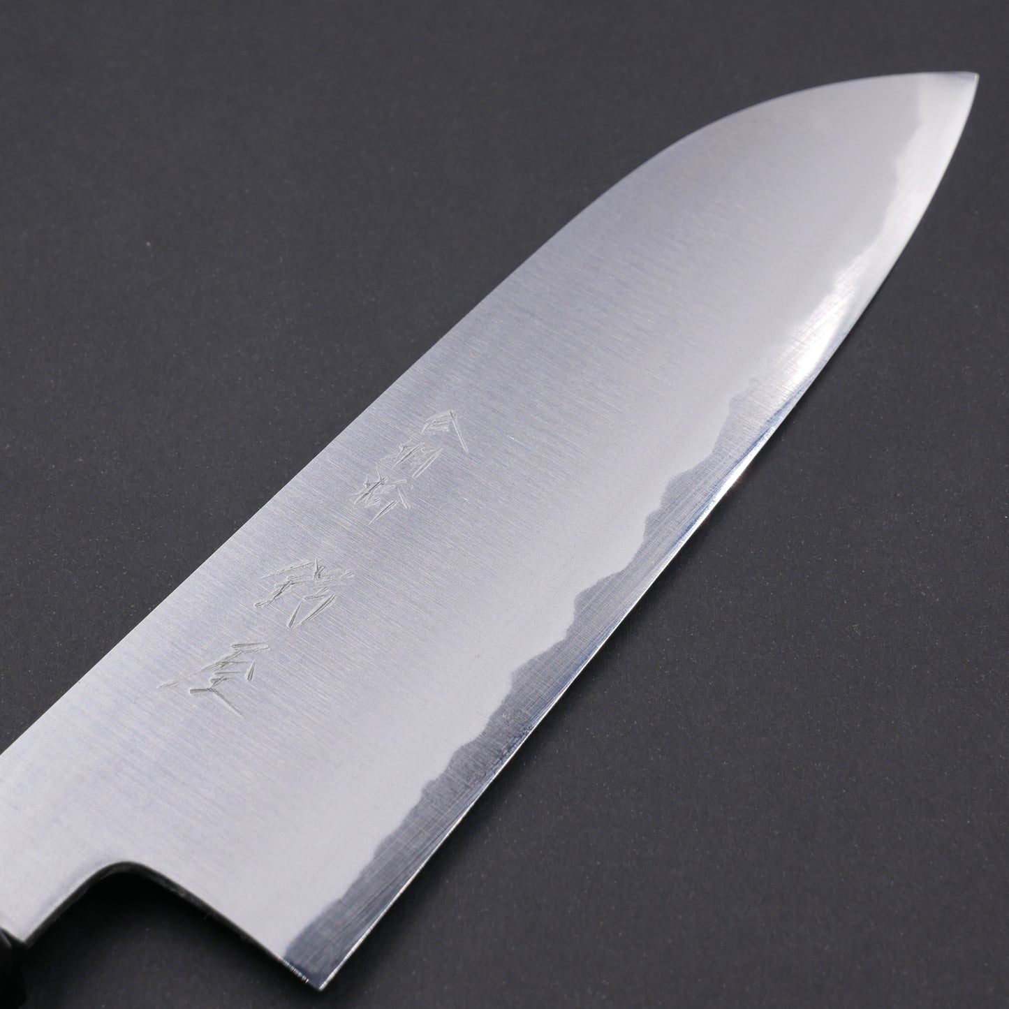 Blue#1 Carbon Steel Kasumi Santoku Walnut Octagonal Handle