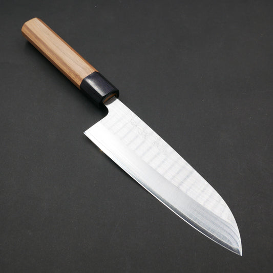 HSS Santoku Walnut Octagonal Handle