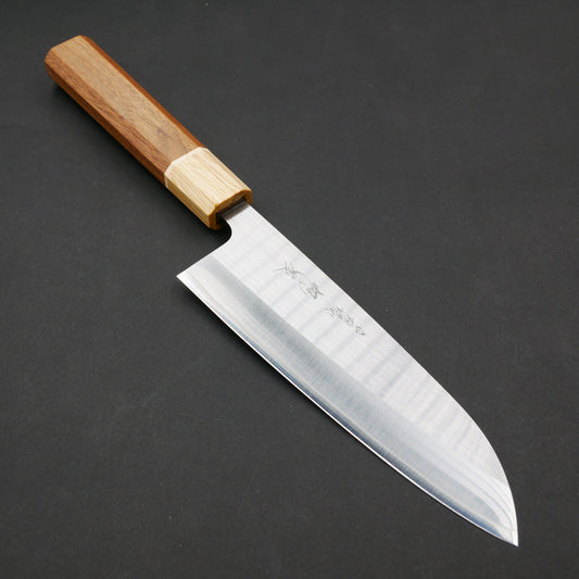 HSS Santoku Walnut Octagonal Handle