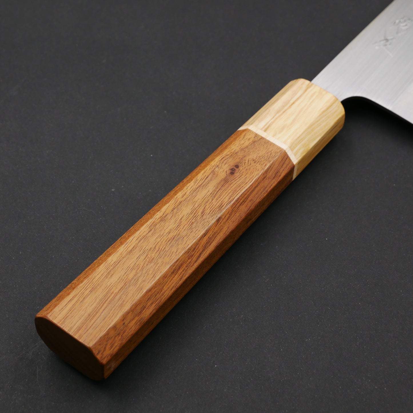 HSS Santoku Walnut Octagonal Handle