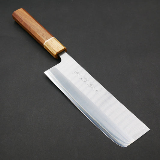 HSS Nakiri Walnut Octagonal Handle