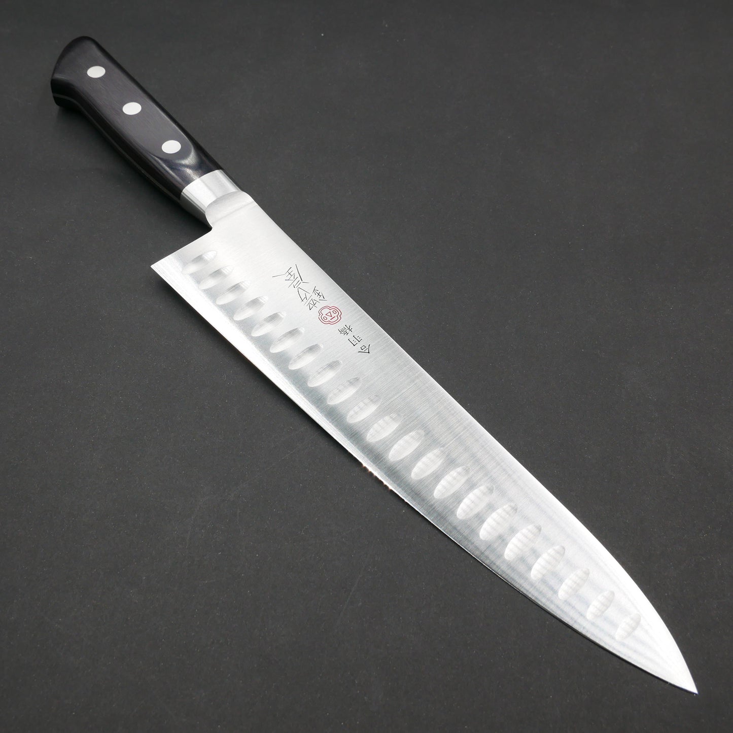 Molybdenum Steel Indented Blade Gyuto