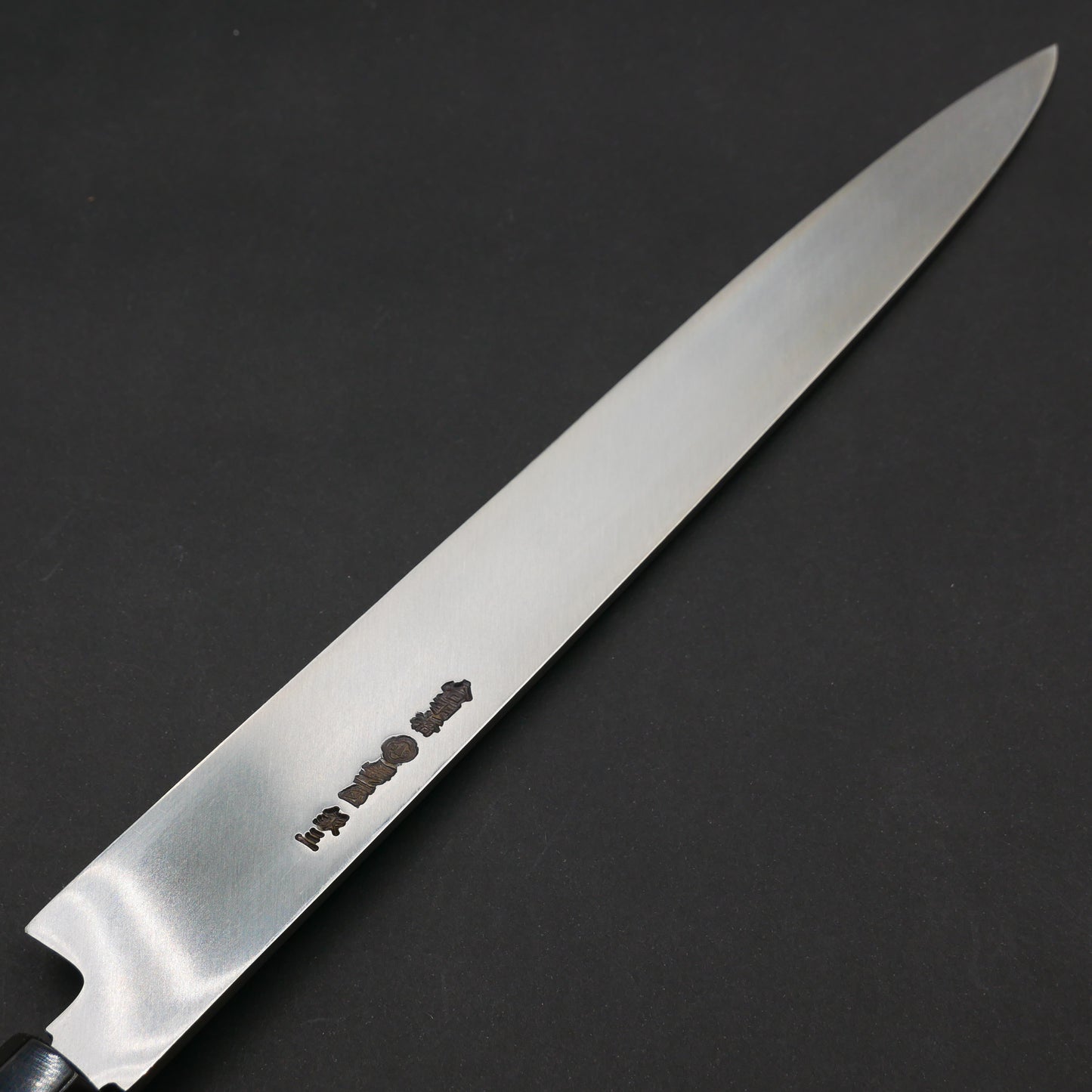 Silver#3 Stainless Steel Suminagashi Yanagiba Magnolia Octagonal Handle