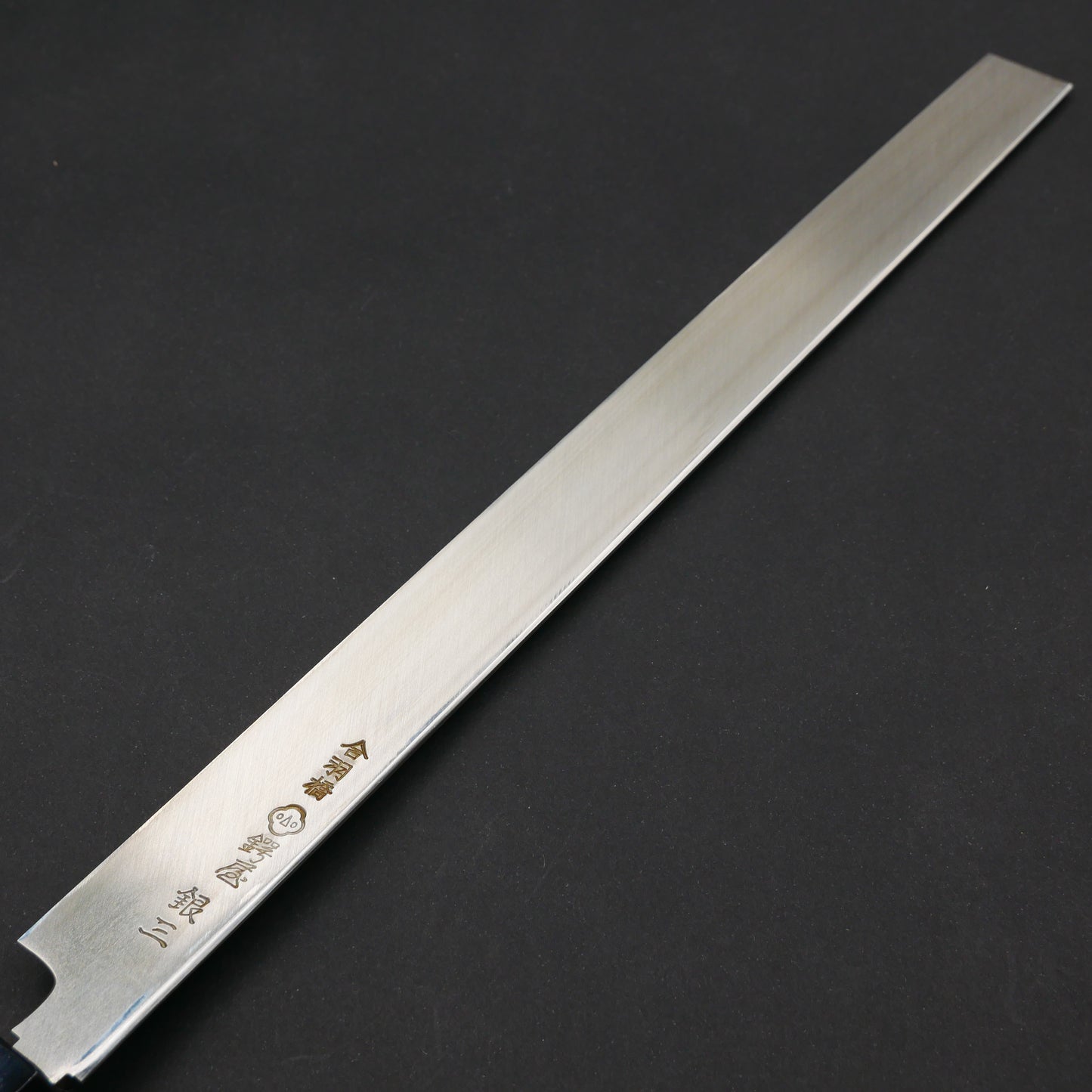 Silver#3 Stainless Steel Fine-Finish Takohiki Magnolia Octagonal Handle