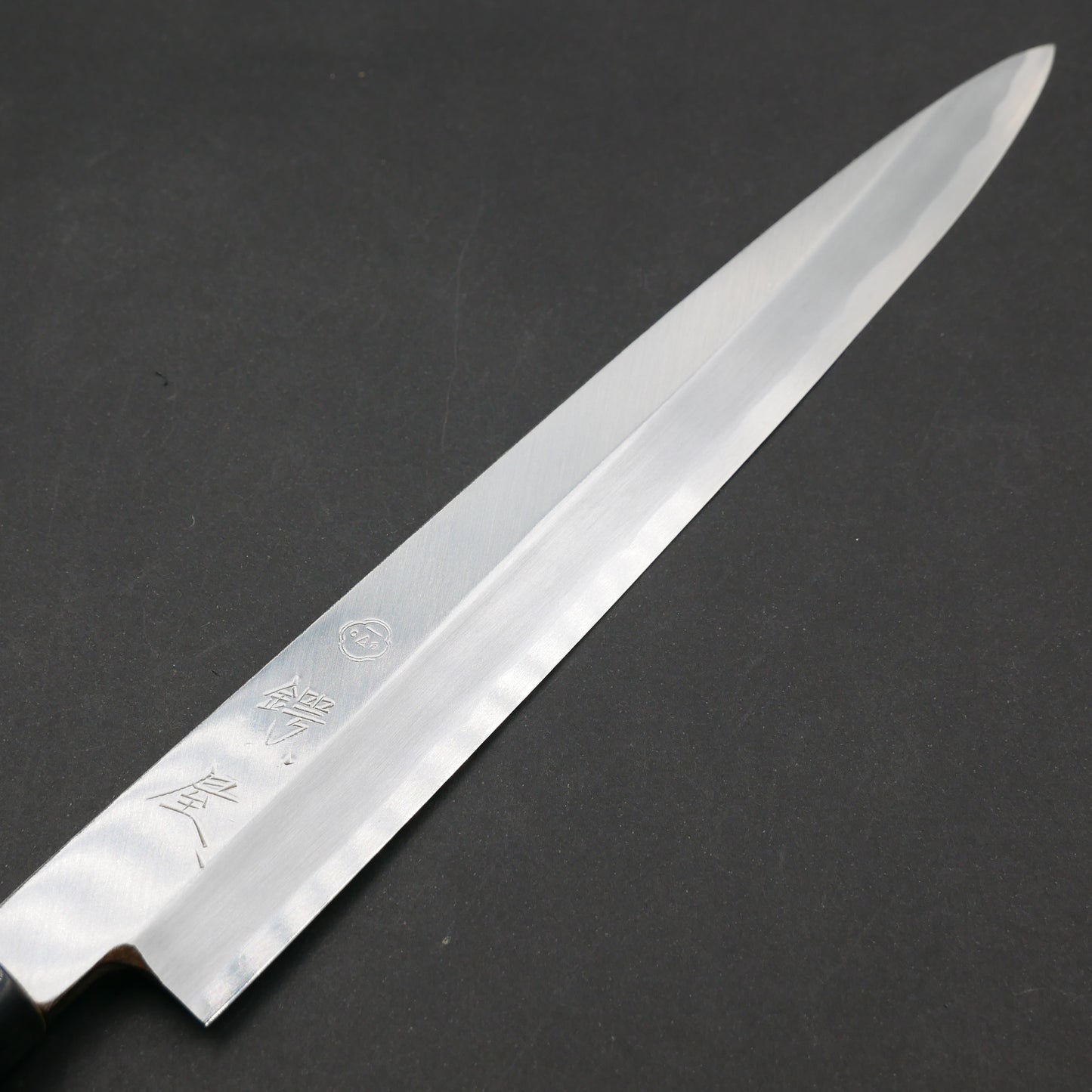 White#2 Carbon Steel Yanagiba Magnolia Handle