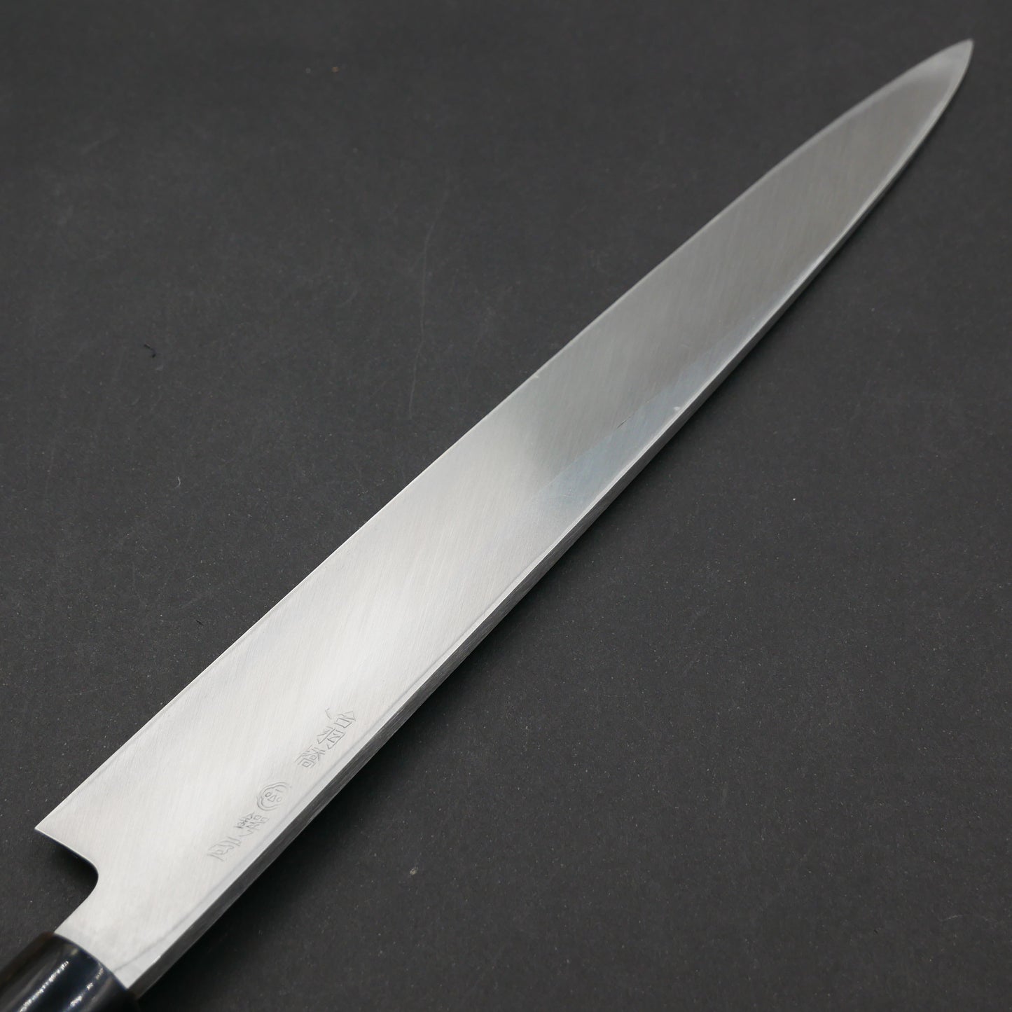 White#2 Carbon Steel Yanagiba Magnolia Handle