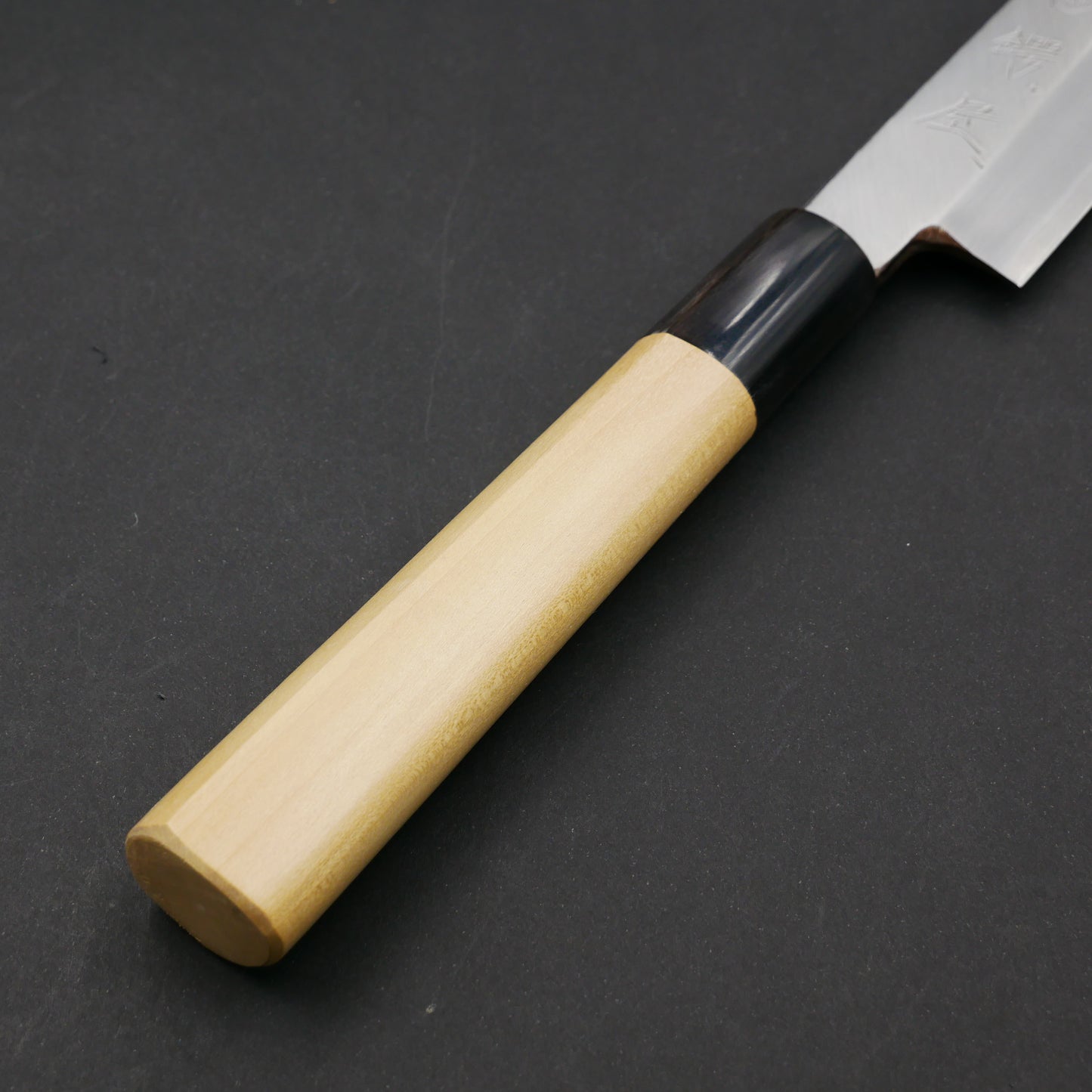 White#2 Carbon Steel Yanagiba Magnolia Handle