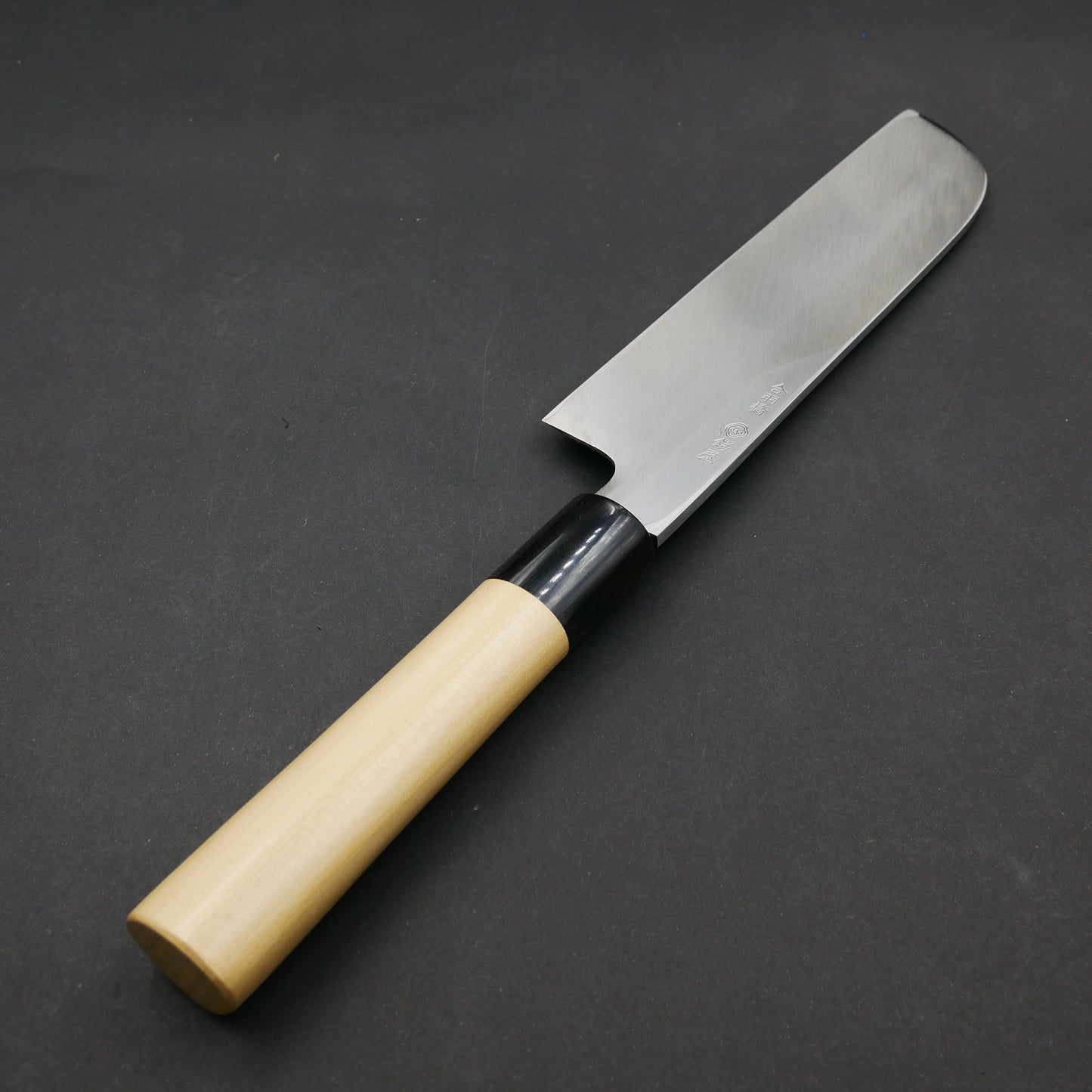 White#2 Carbon Steel Kamagata Usuba Magnolia Handle