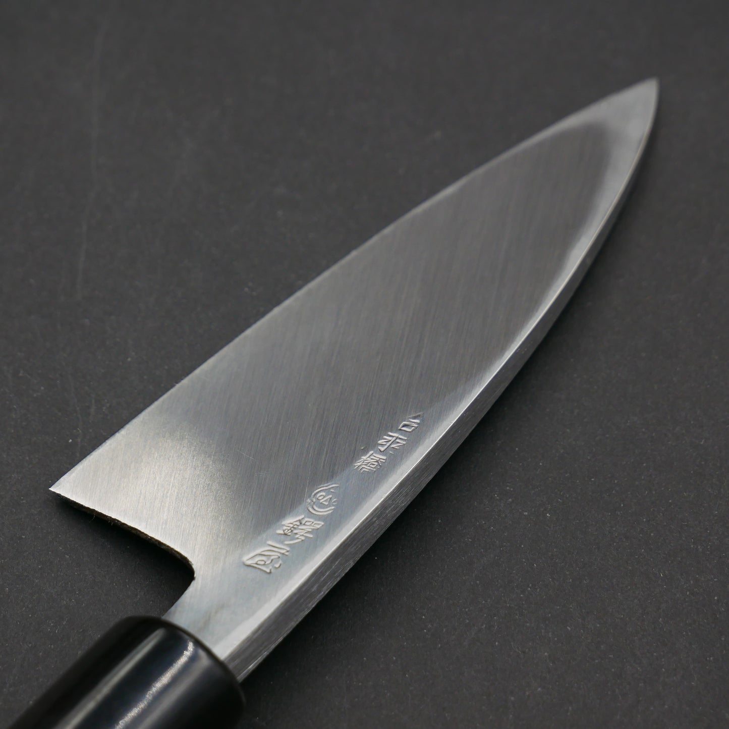 White#2 Carbon Steel Small Deba Magnolia Handle