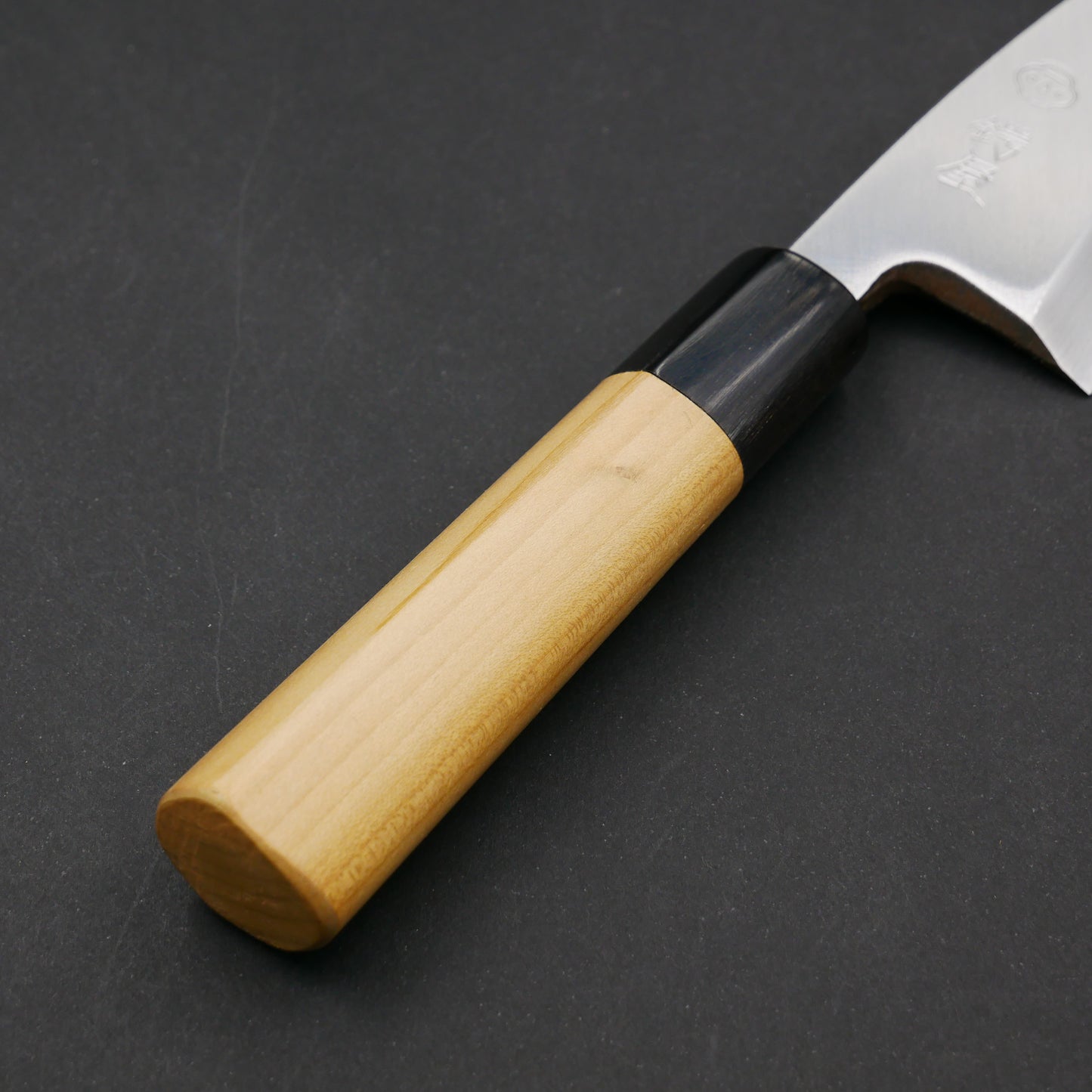 White#2 Carbon Steel Small Deba Magnolia Handle