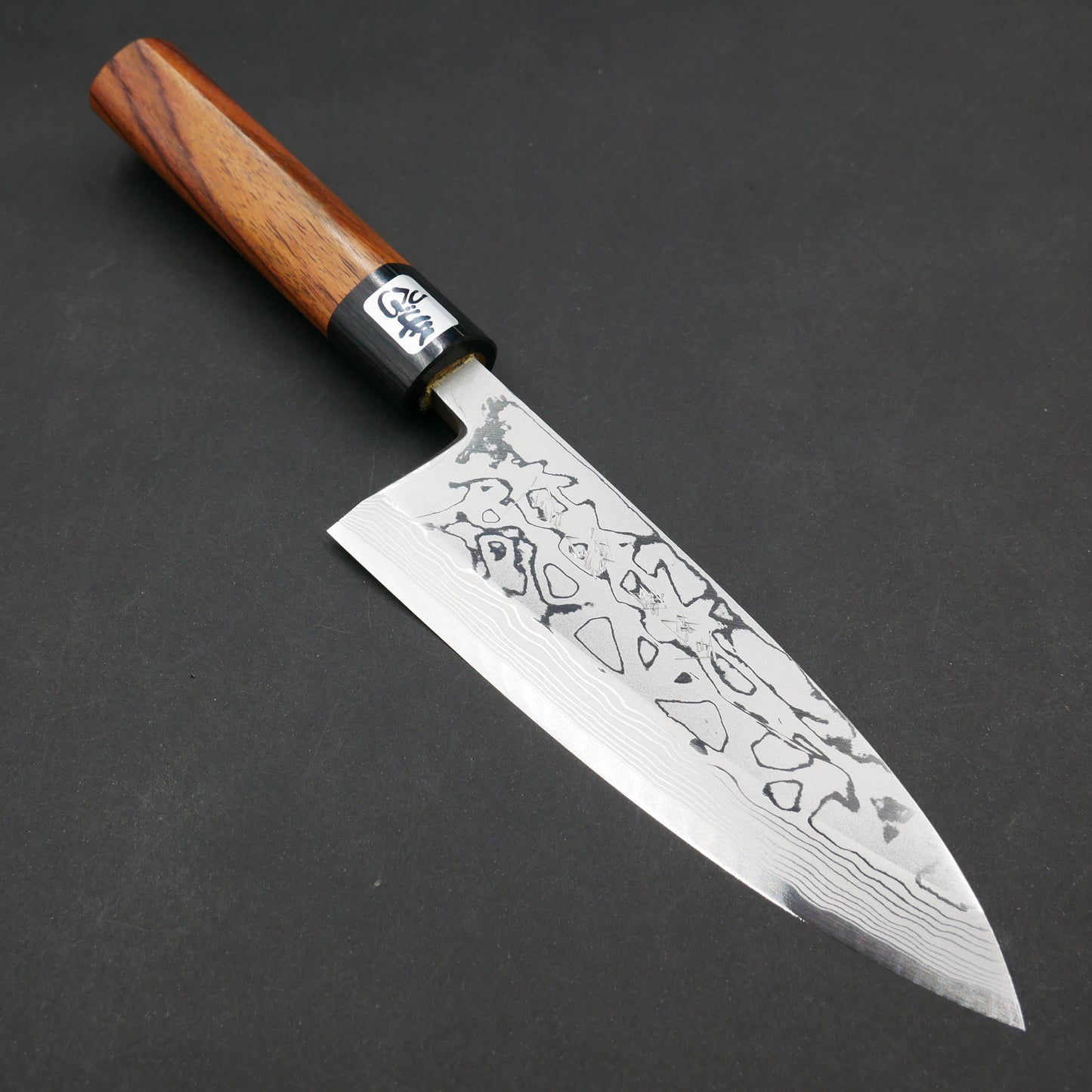 White#2 Carbon Steel 35 Layers Deba Rosewood Handle