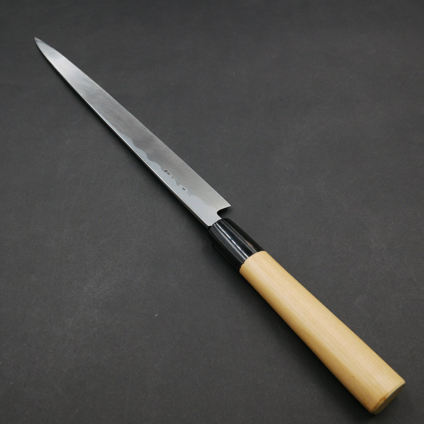 Blue#2 Carbon Steel Fine-Finish Fuguhiki Magnolia Handle (For Left-Handed)