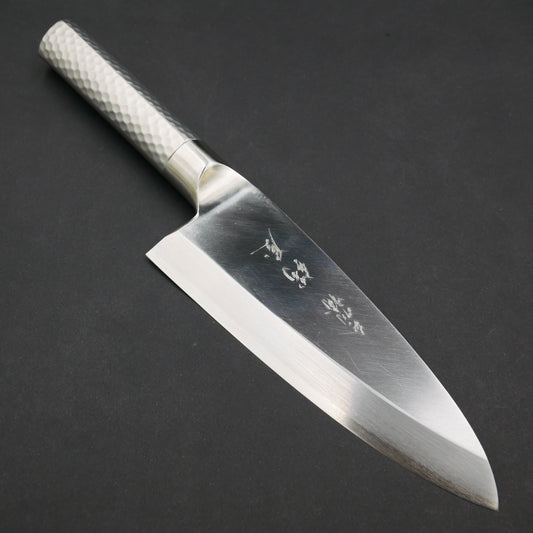 Silver#3 Stainless Steel Deba Stainless Steel Handle