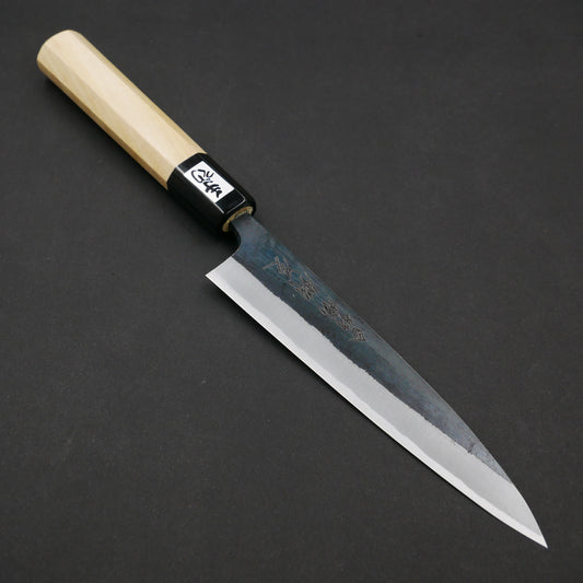 Blue#2 Carbon Steel Kurouchi Petty Magnolia Octagonal Handle