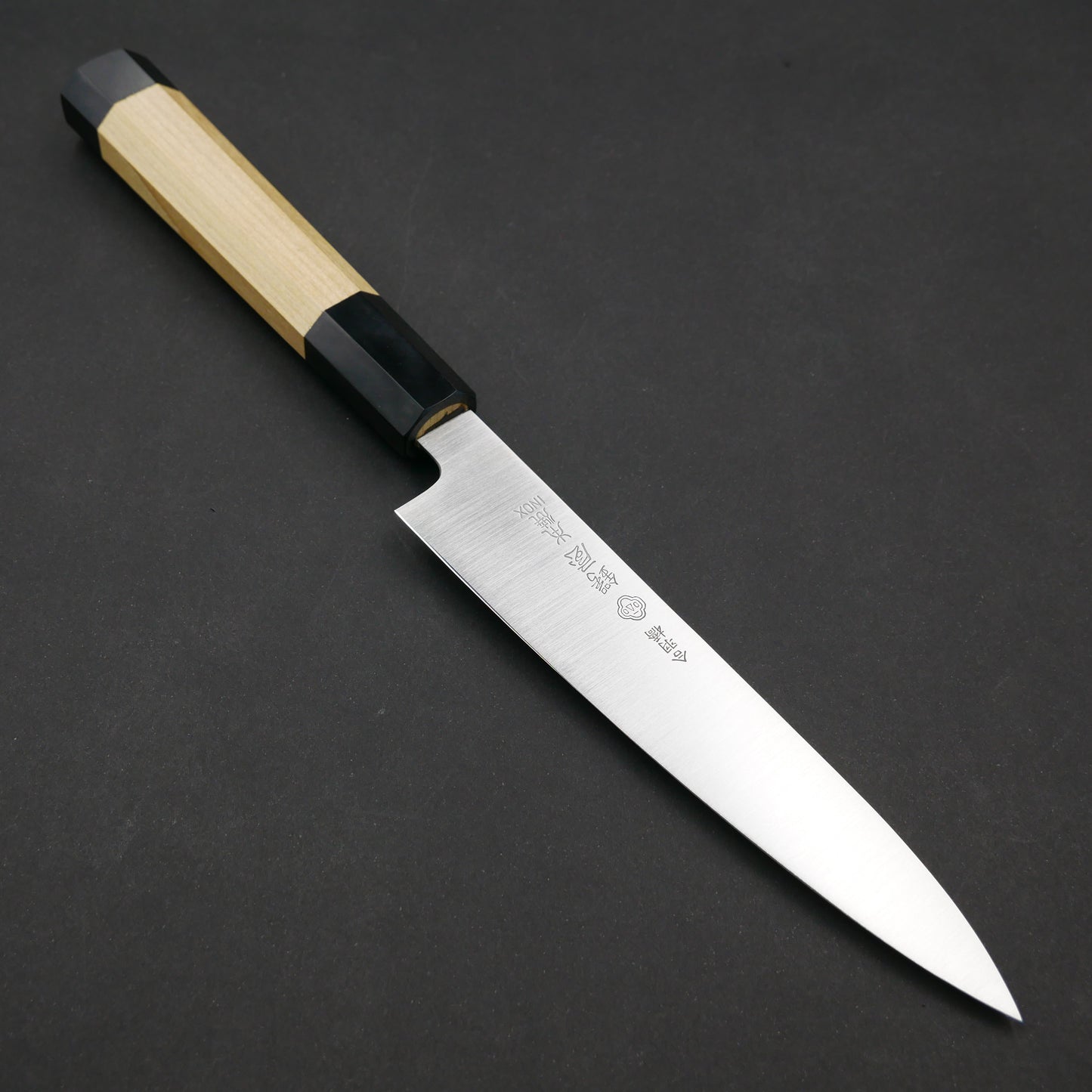 Honyaki INOX Petty Magnolia Octagonal Handle